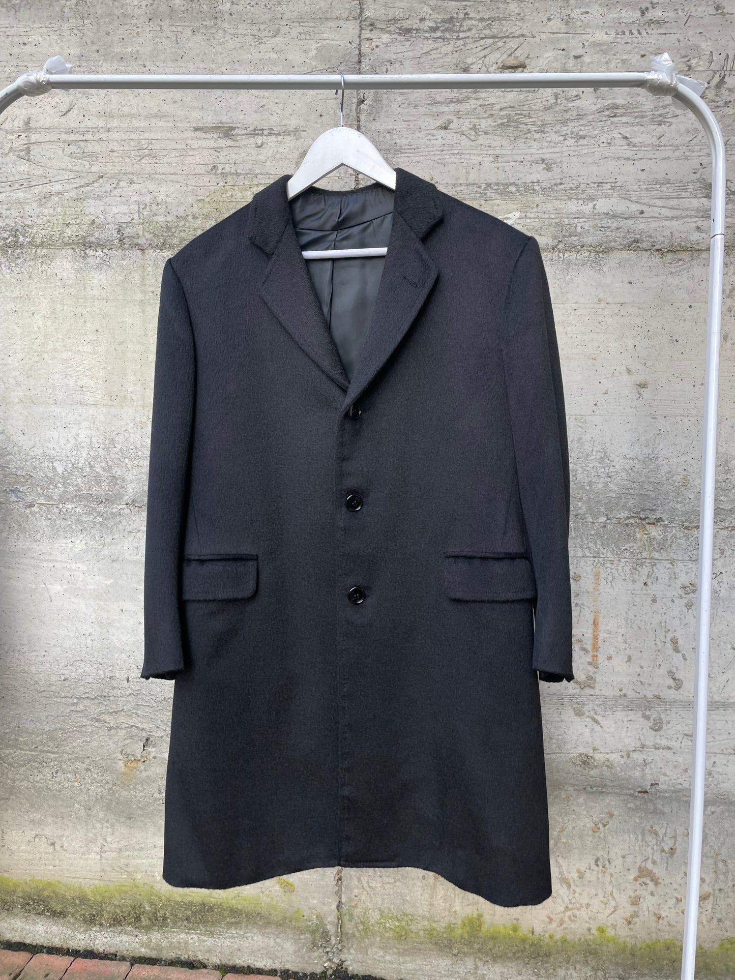 Cappotto maschile sartoriale 100% cammello - taglia S uomo