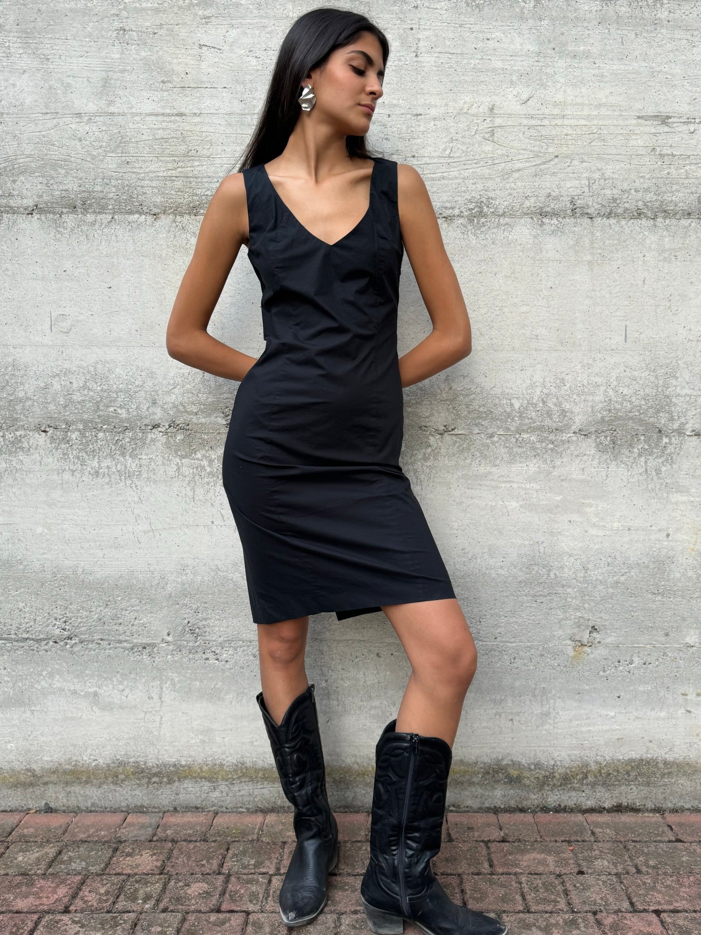 Tubino longuette in cotone, taglia 42it