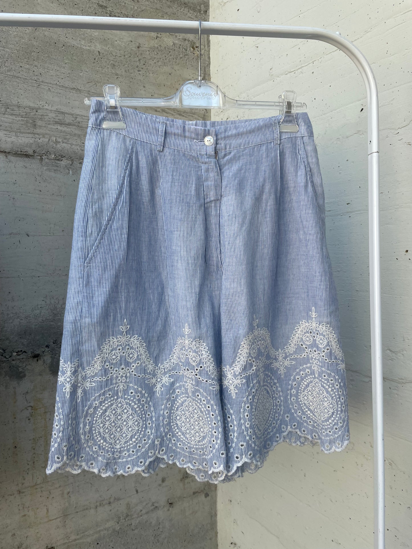 Bermuda vichy 100% cotone Made in Italy - taglia 42it