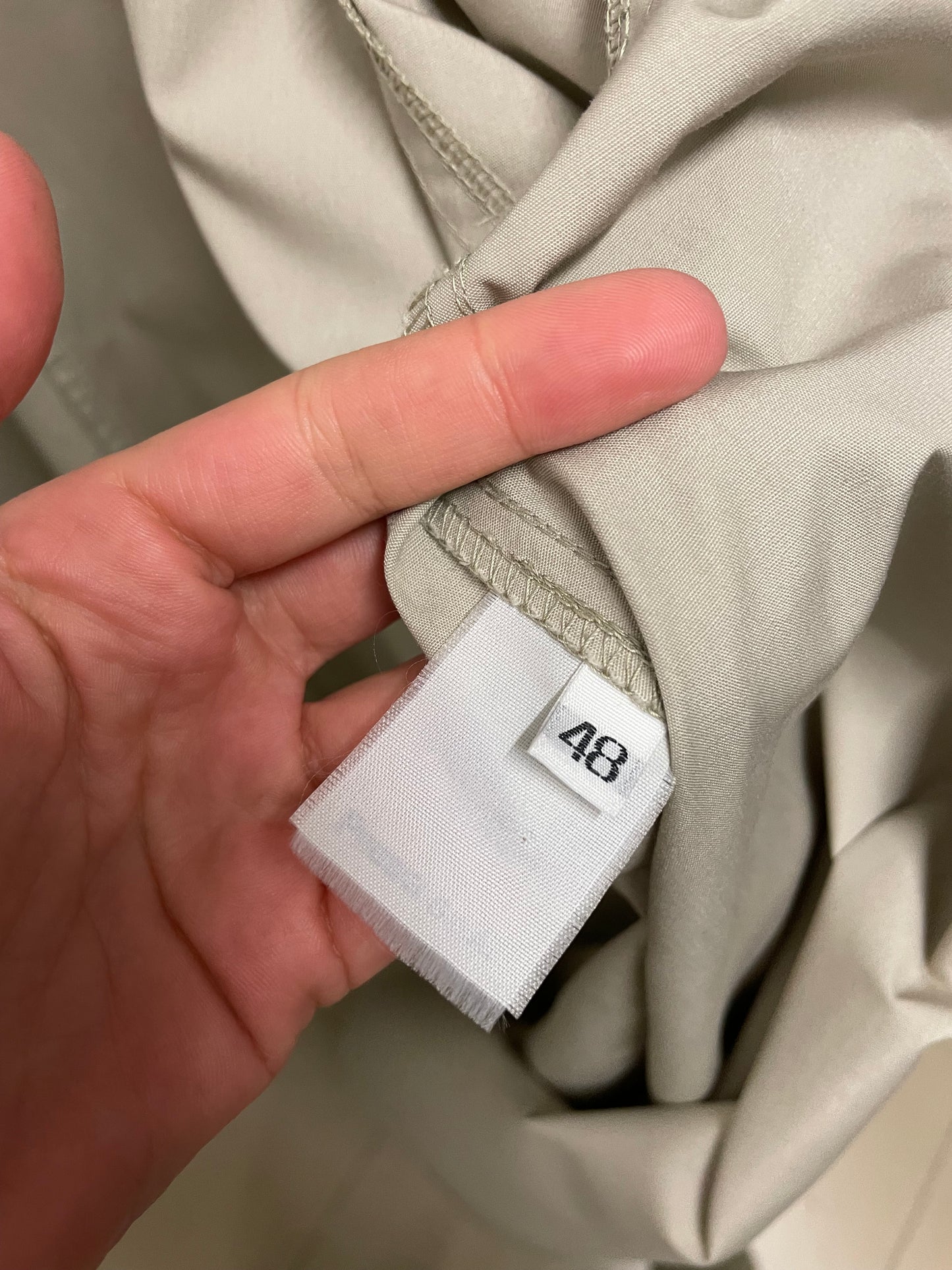 Trenchcoat cotone sabbia Preca - L