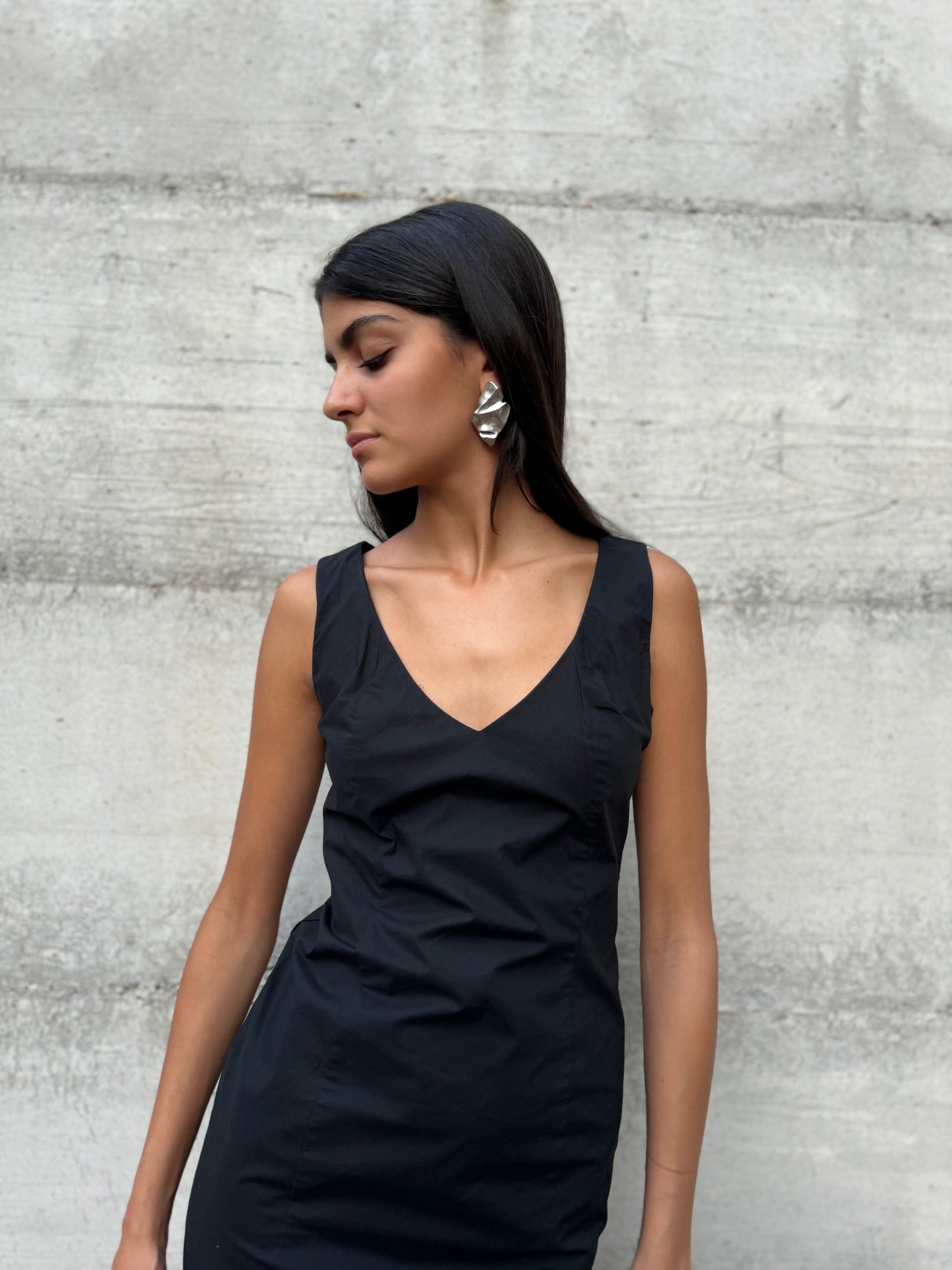 Tubino longuette in cotone, taglia 42it