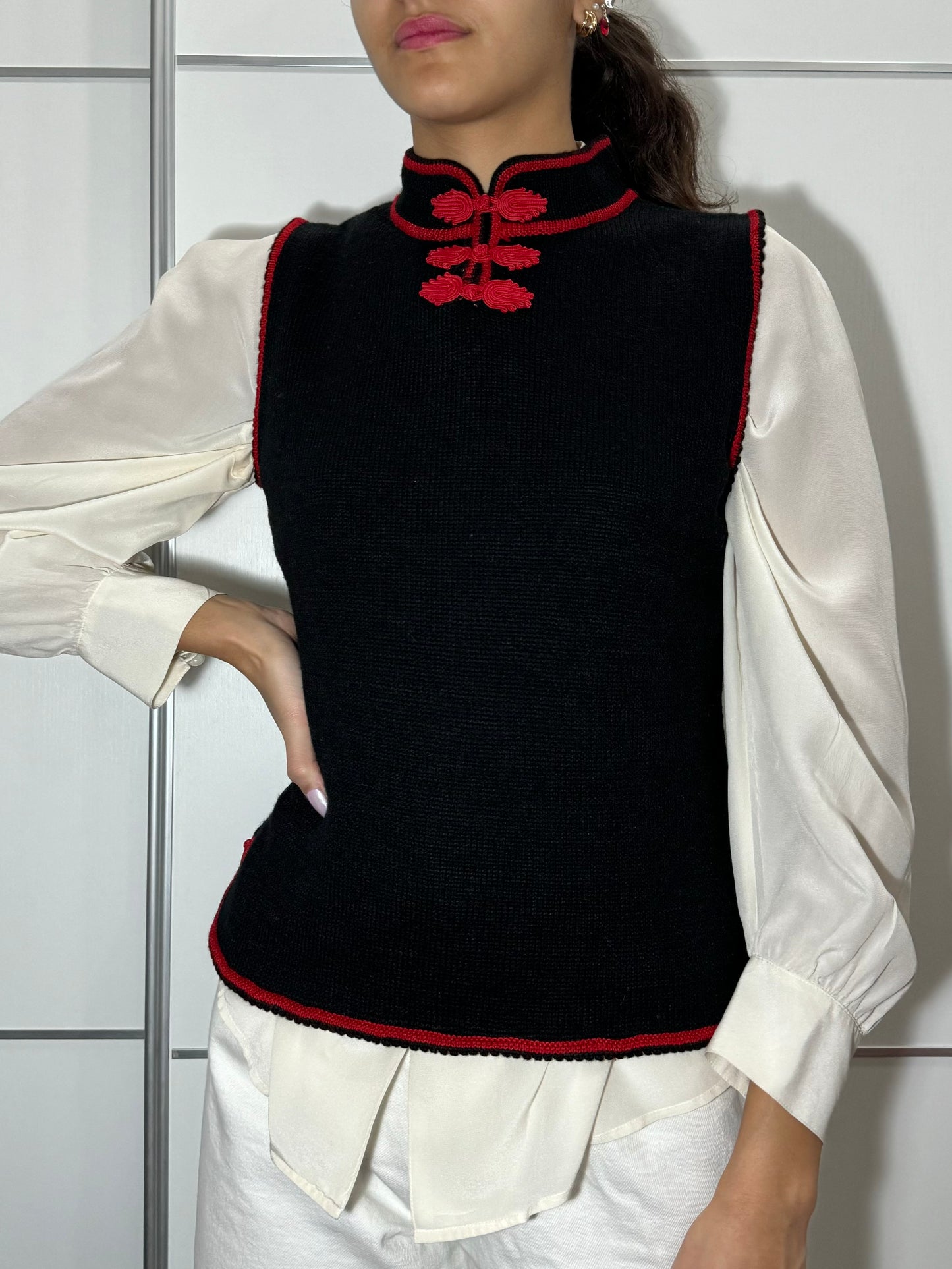 Gilet in maglia originale cinese