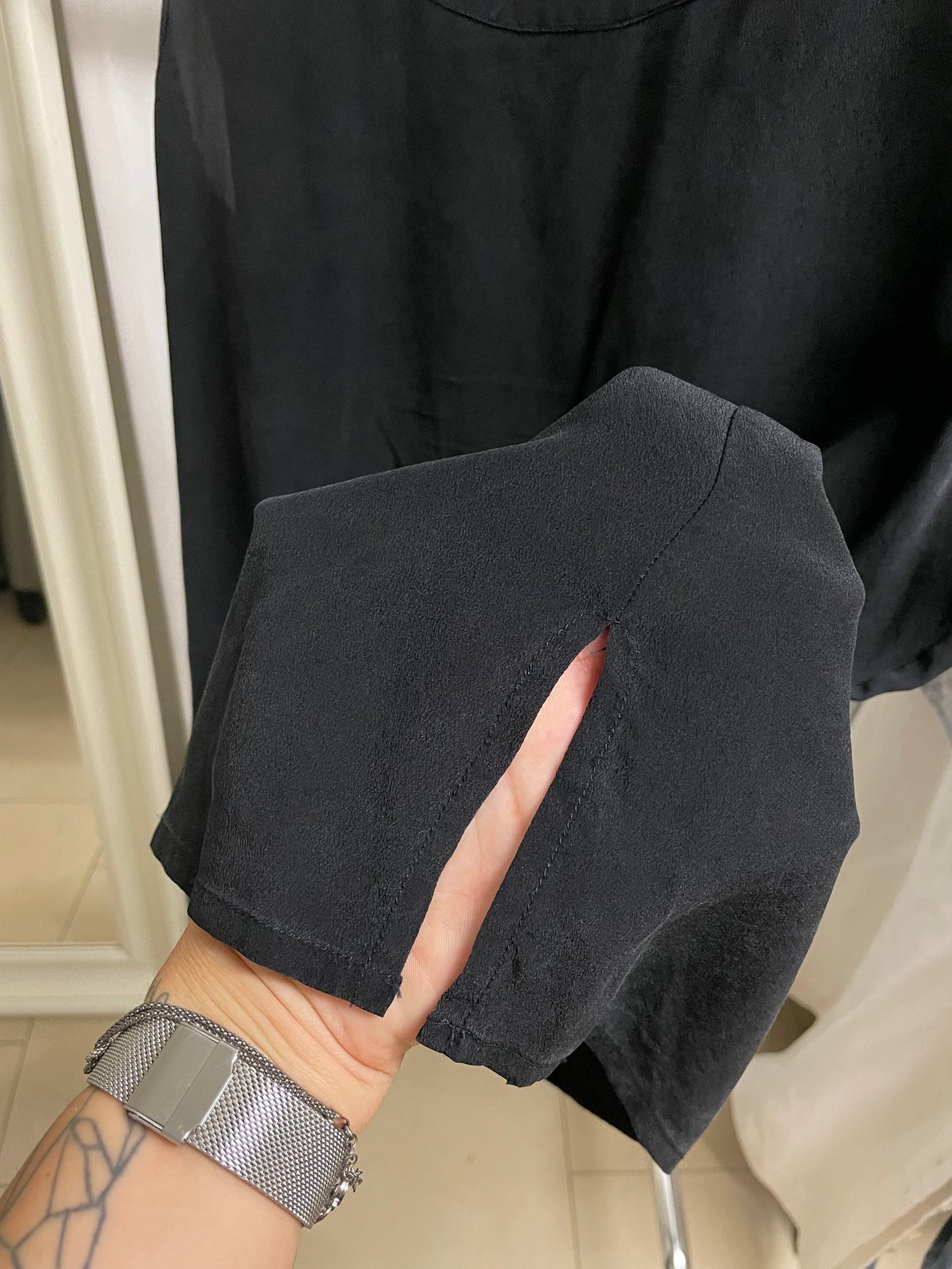 Top sartoriale 100% seta Paola Neri - taglia M