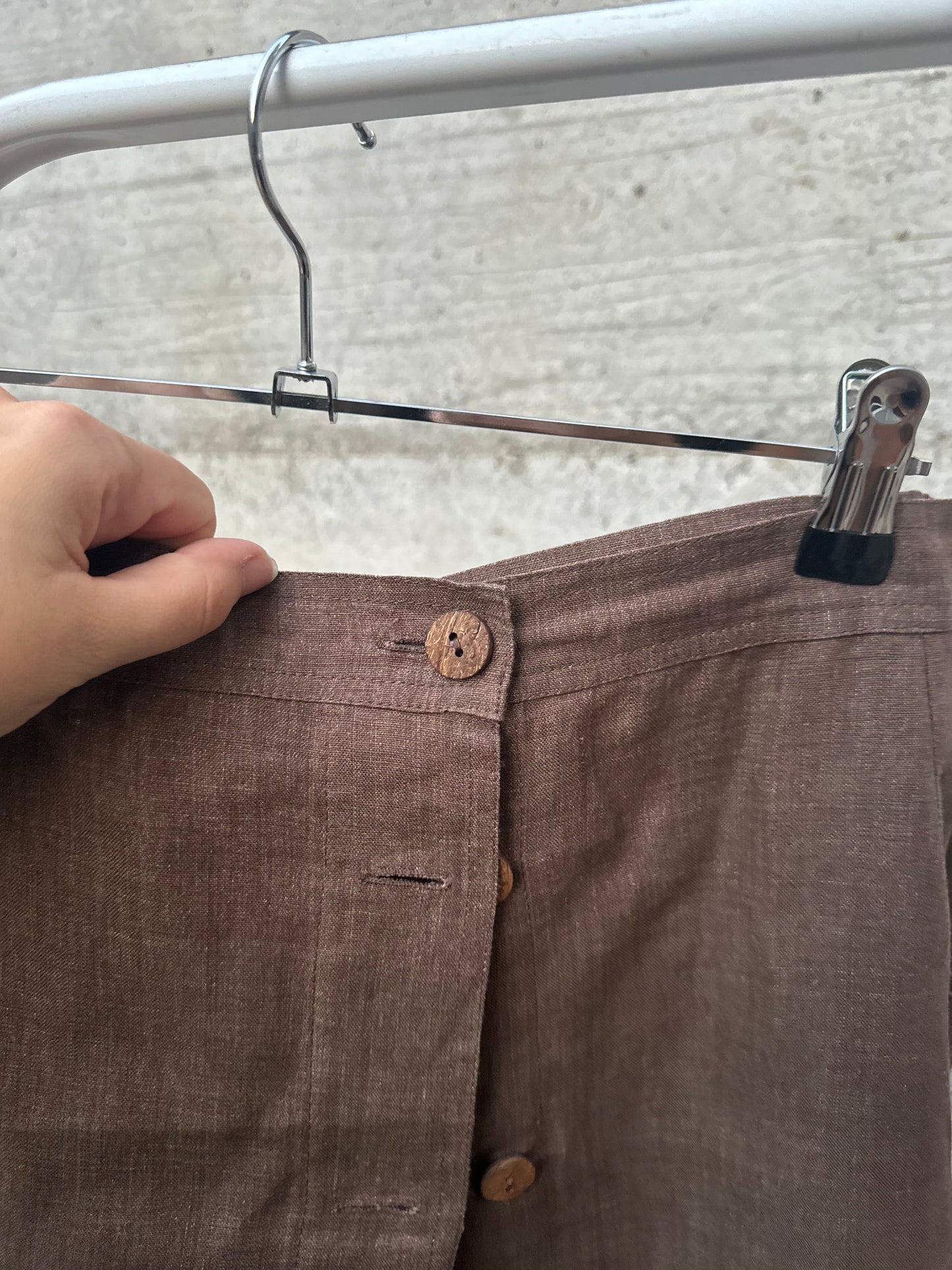 Gonna midi 100% lino Persona by Marina Rinaldi