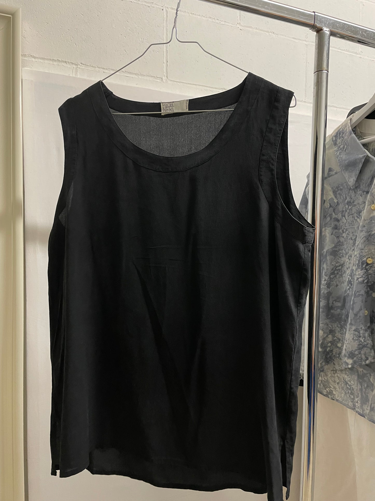 Top sartoriale 100% seta Paola Neri - taglia M