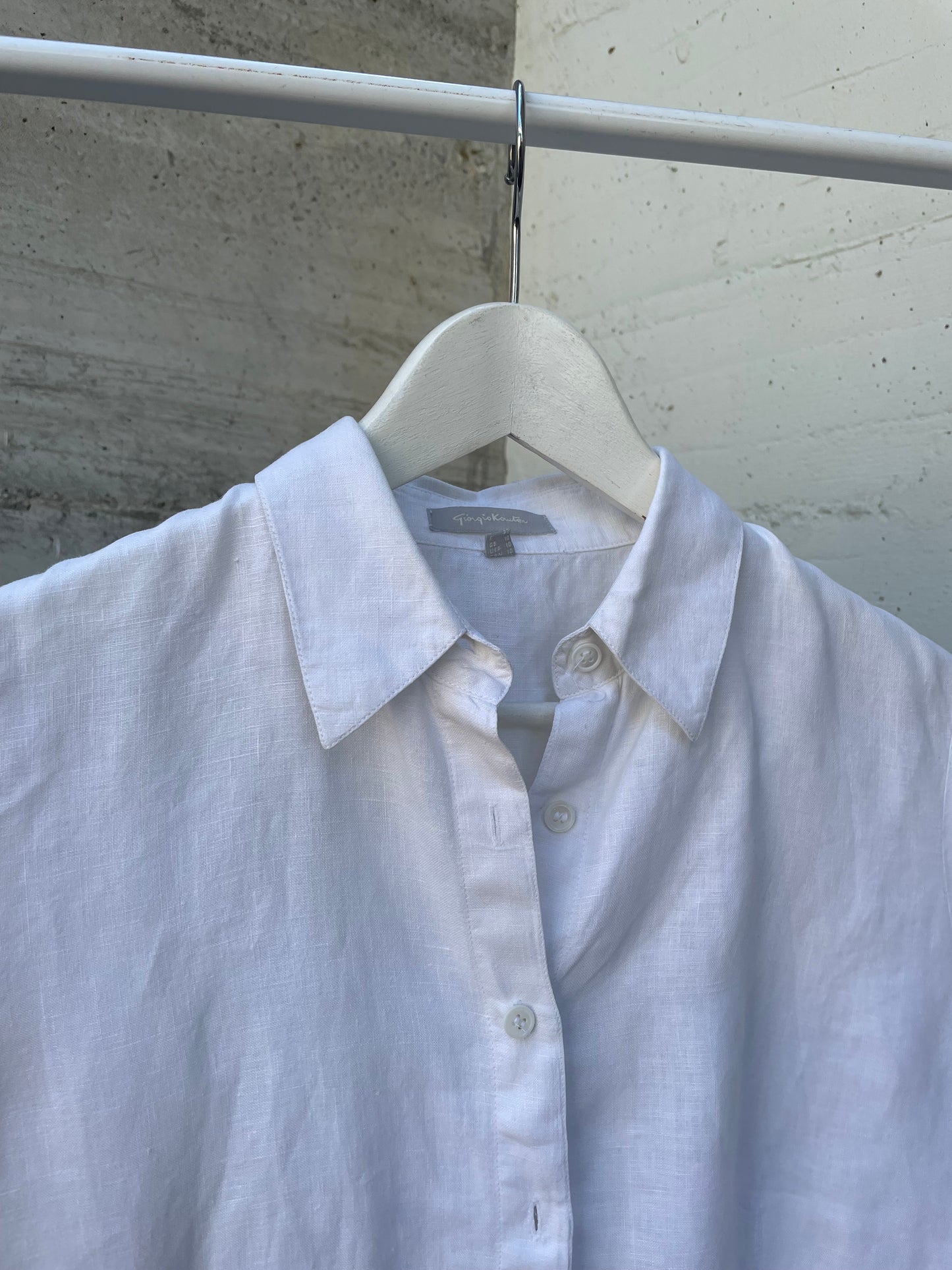 Camicetta 100% lino bianca - taglia S