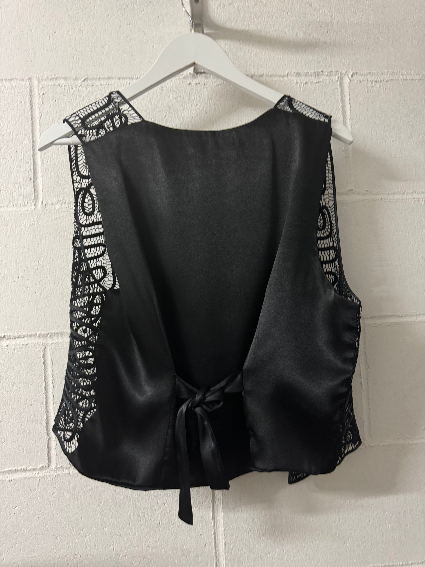 Gilet lavorato in autentica seta cinese