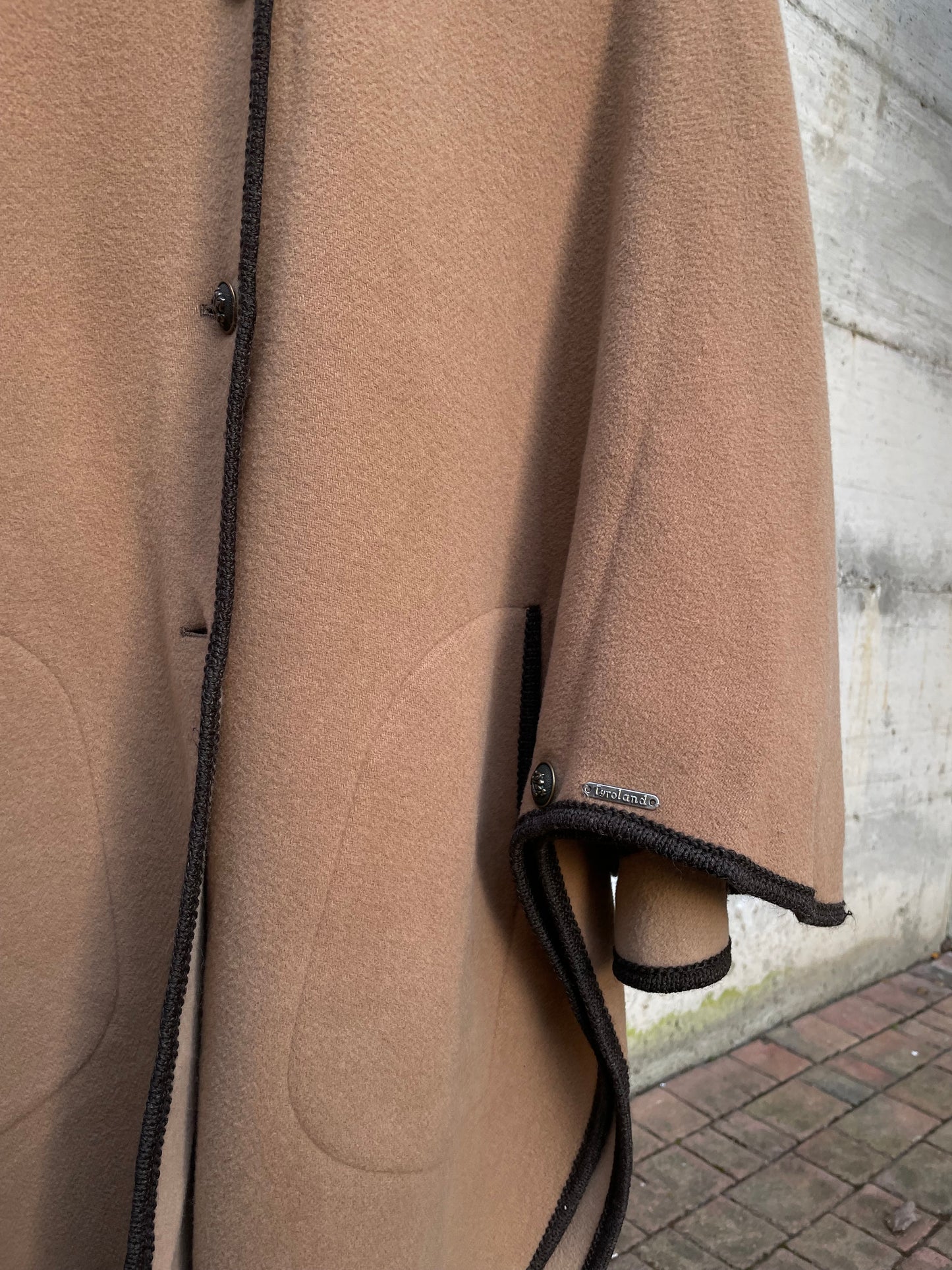 Mantella biscotto Steinbock 100% lana vergine