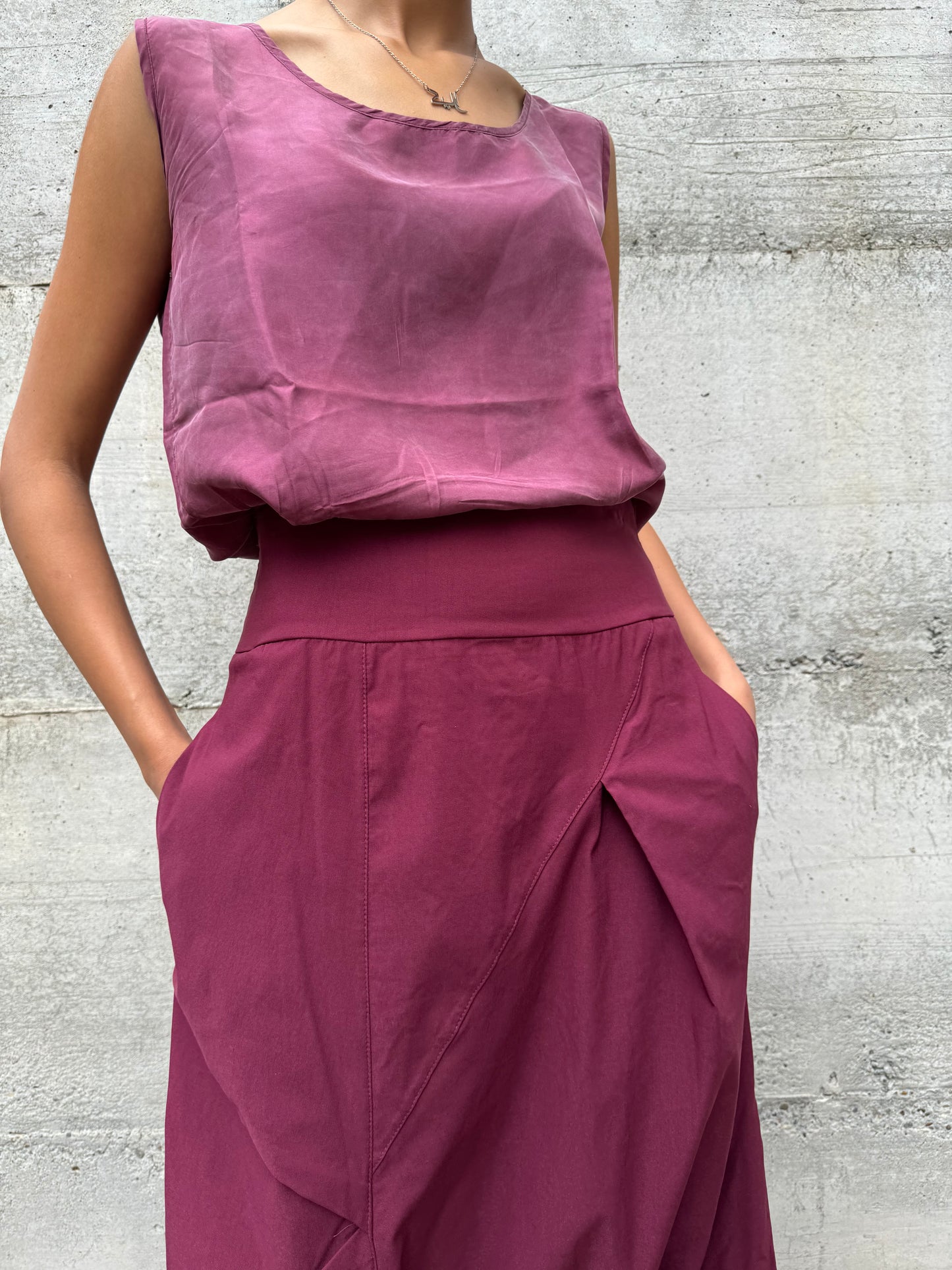 Pantagonna vinaccia in misto viscosa, taglia M