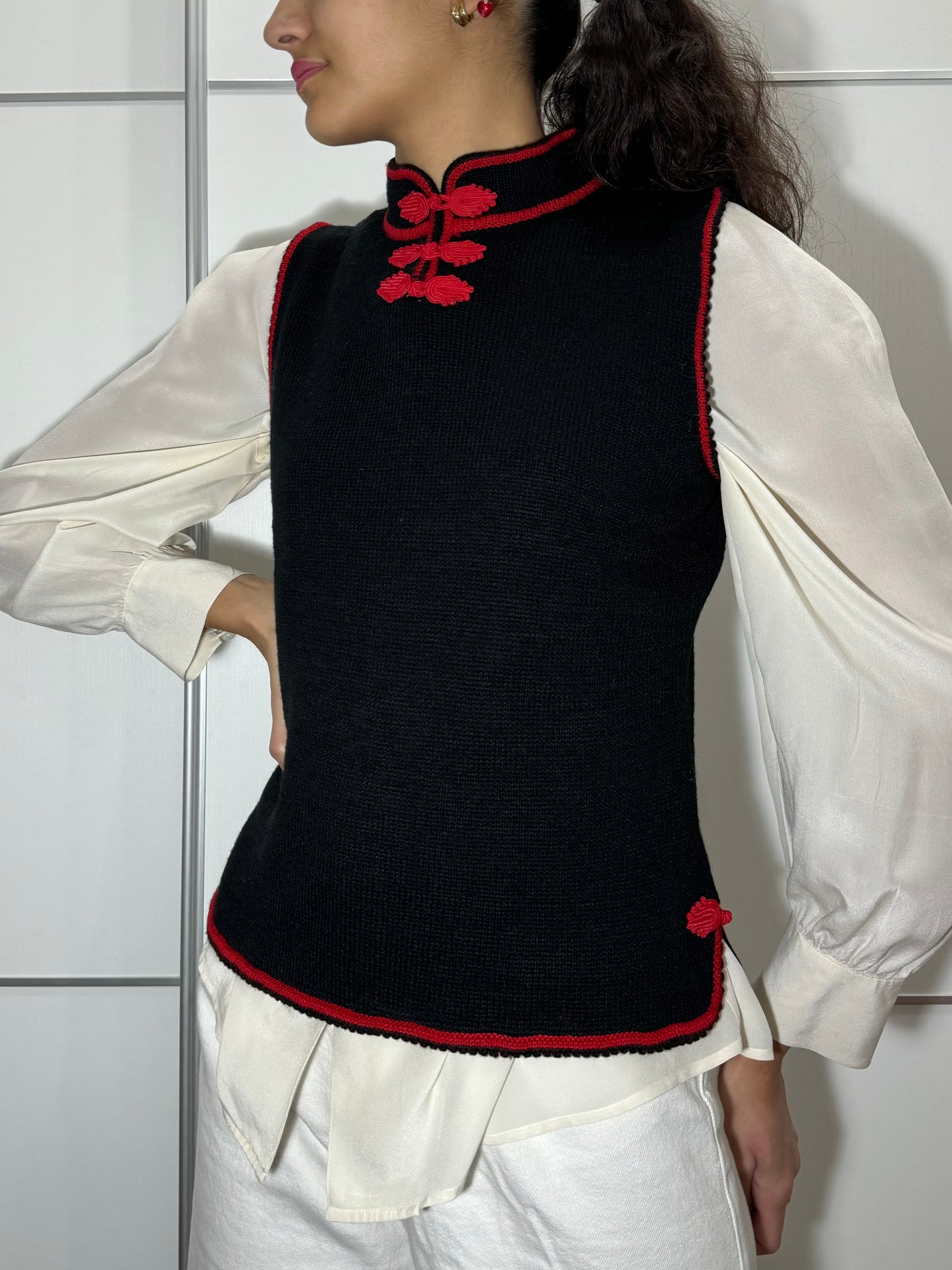 Gilet in maglia originale cinese