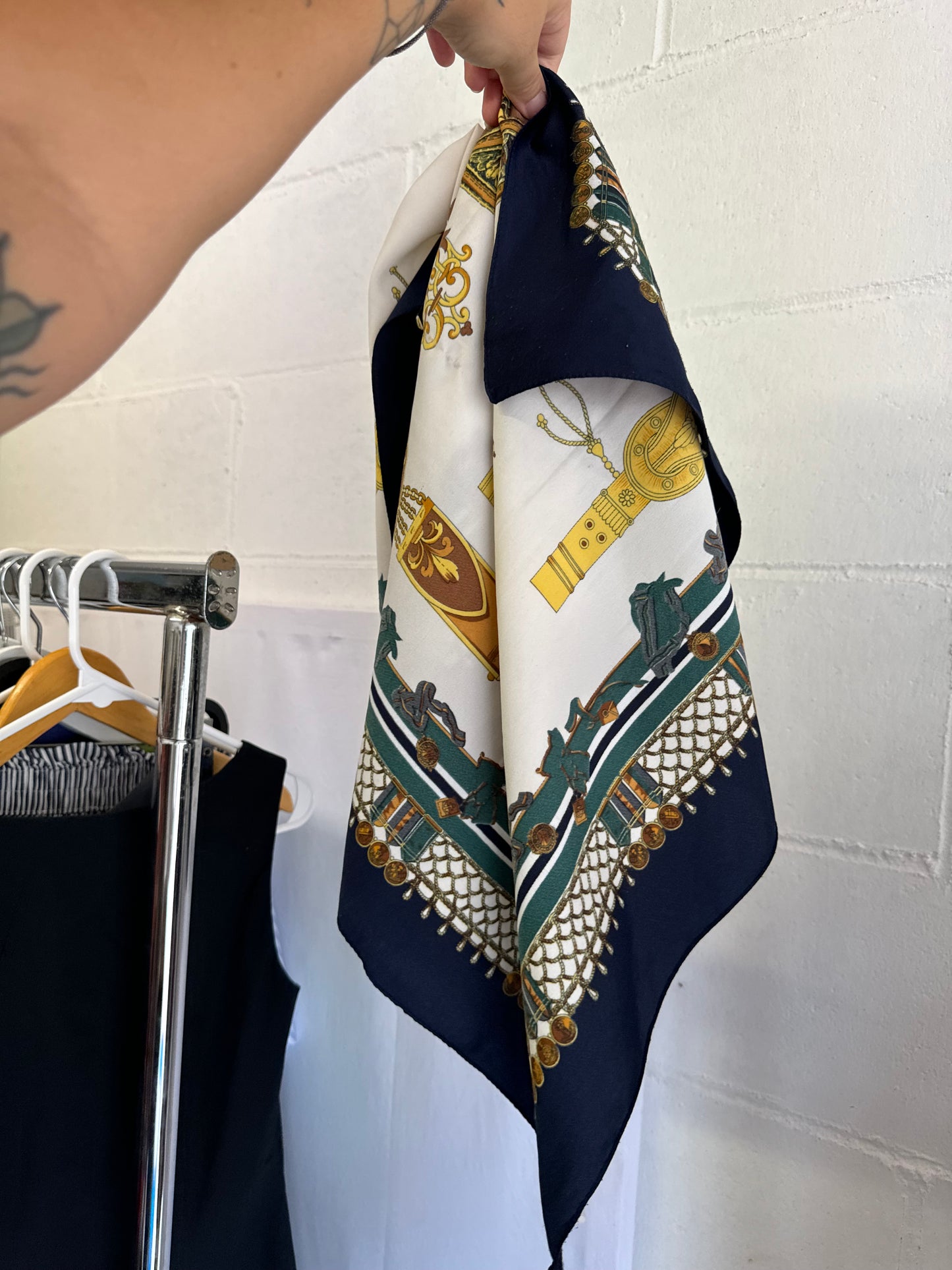 Foulard vintage fantasia