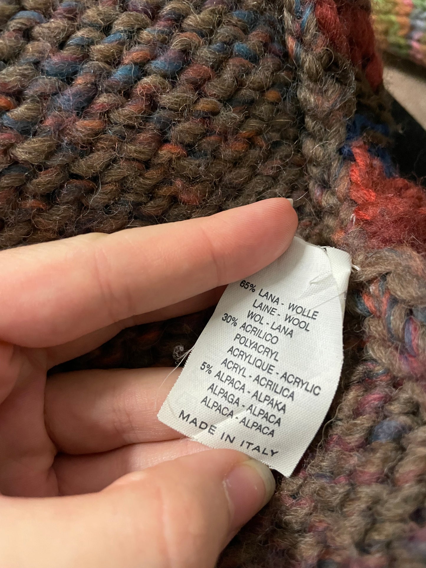 Gilet crochet Nara misto lana e alpaca