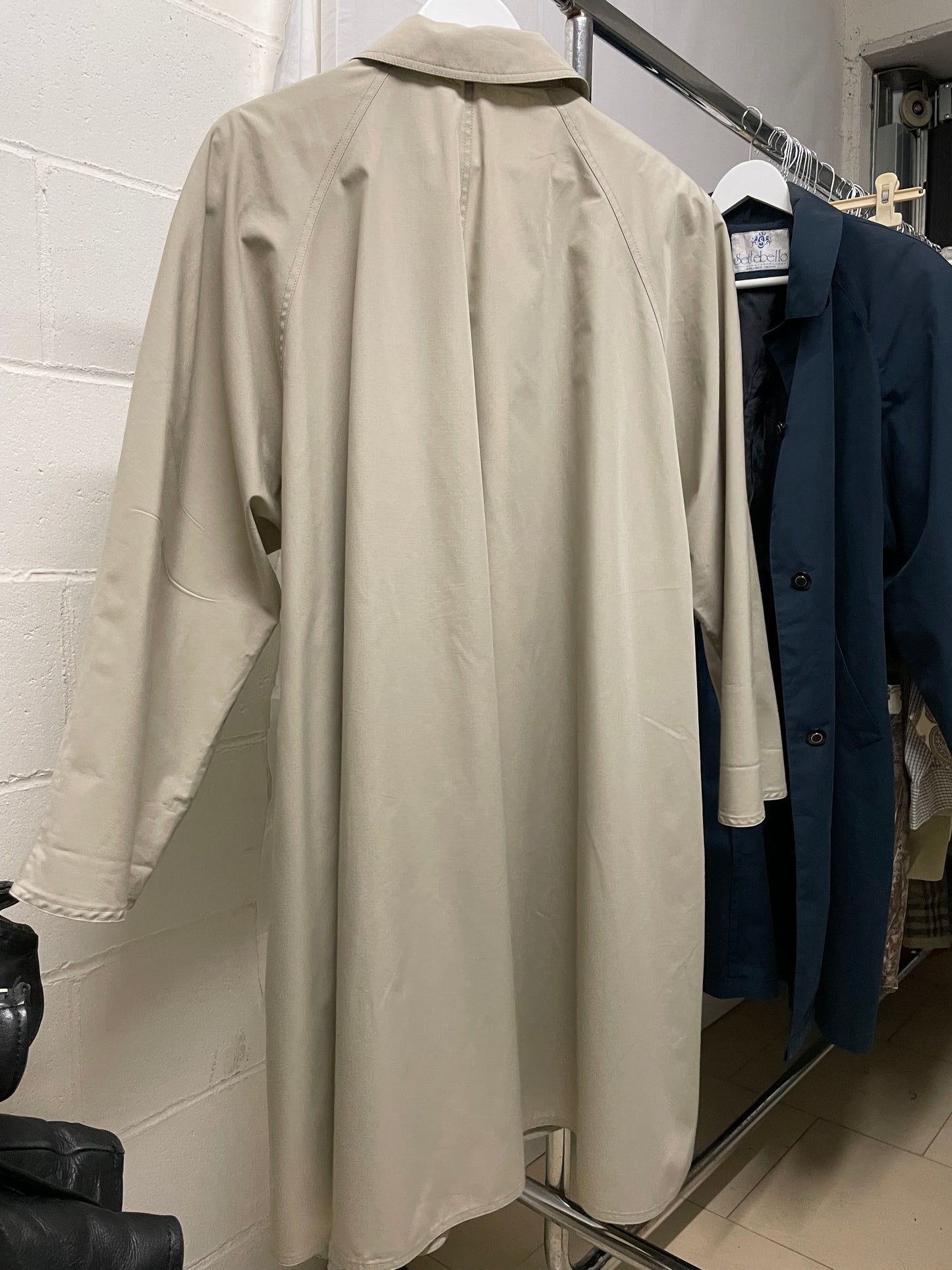 Trenchcoat cotone sabbia Preca - L