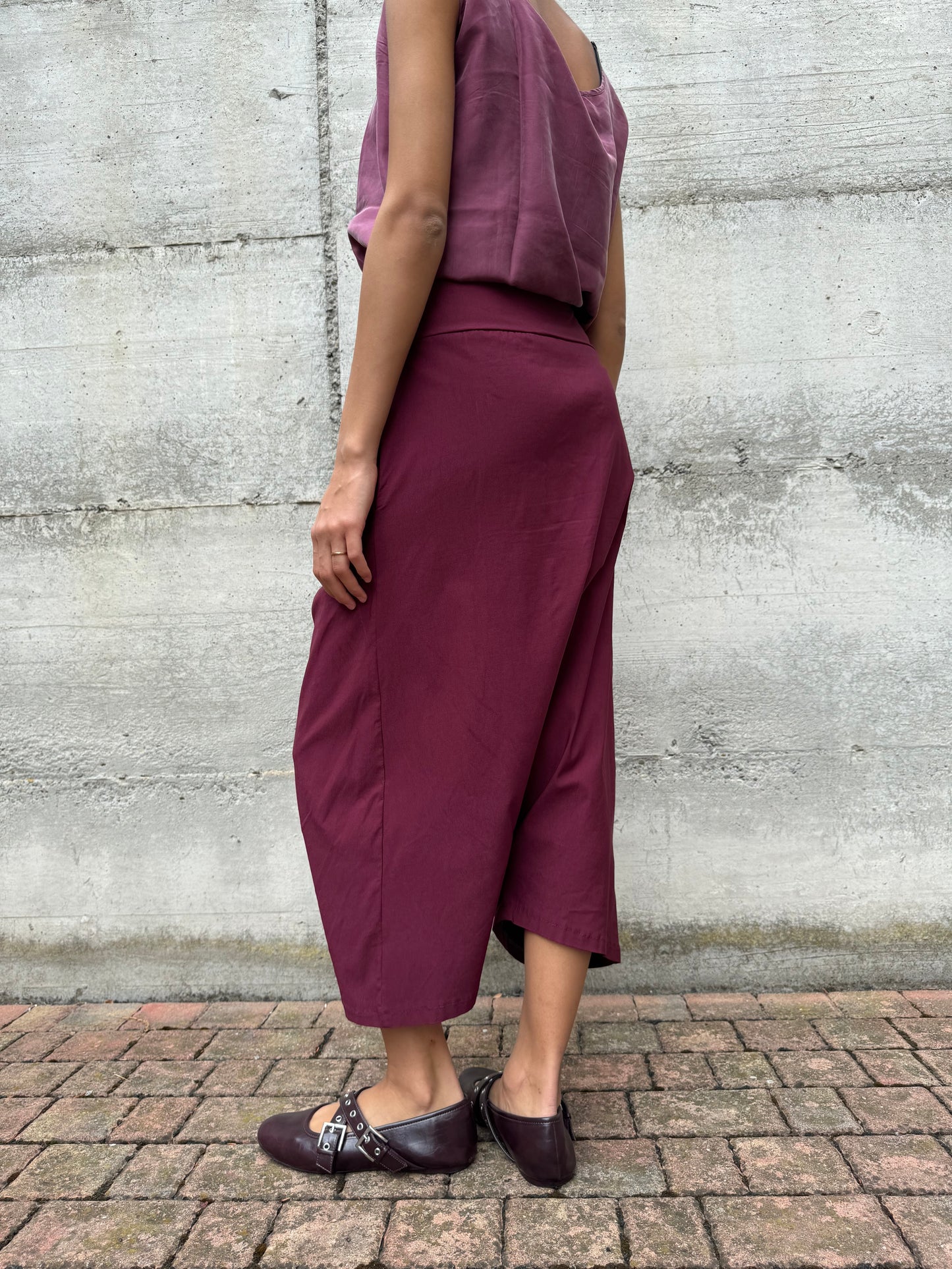 Pantagonna vinaccia in misto viscosa, taglia M