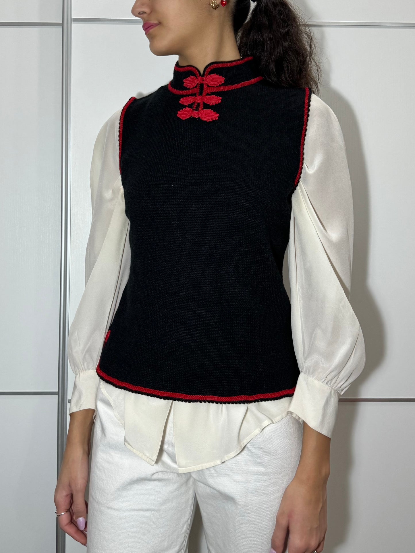 Gilet in maglia originale cinese