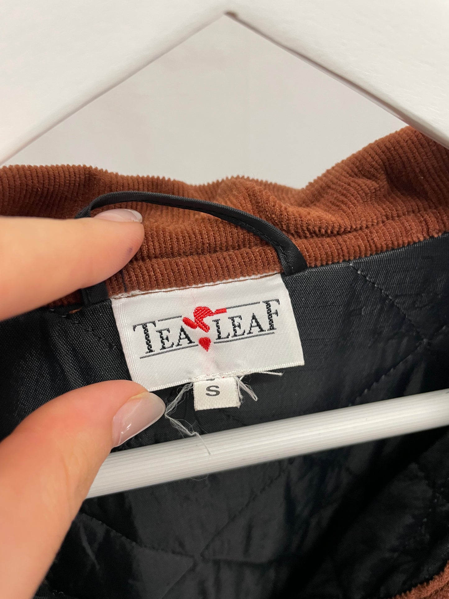 Giacca trapuntata leggera paisley cioccolato - M donna