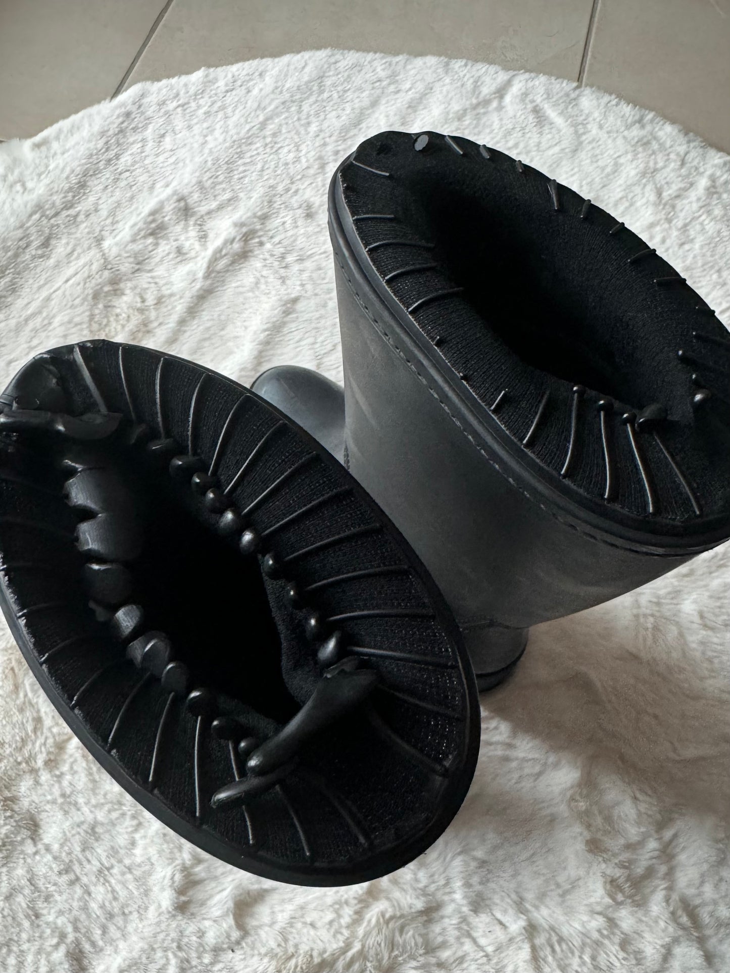 Stivale da pioggia Gucci GG - EU39