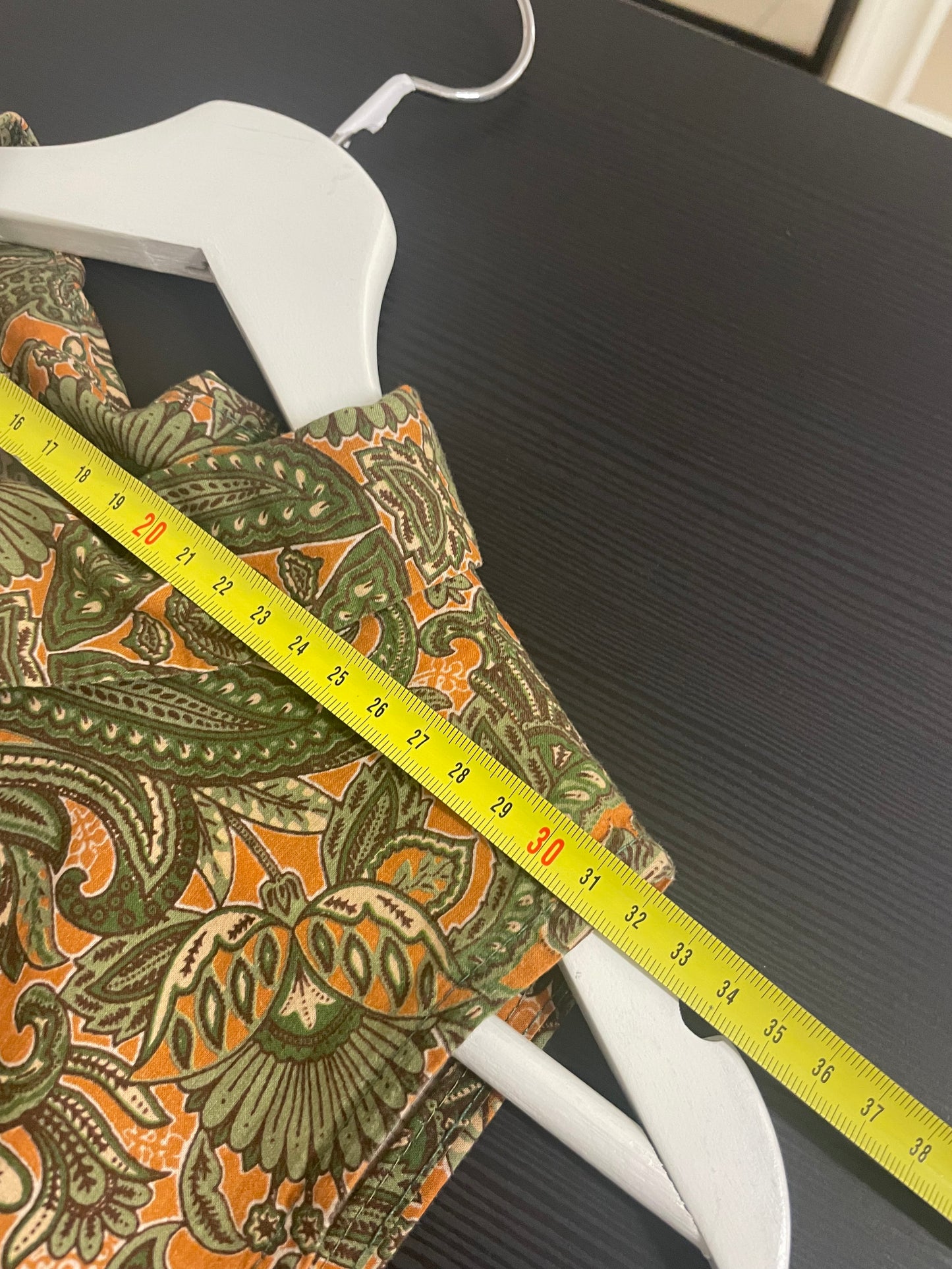 Abito chemisier lungo smanicato 100% cotone - taglia unica