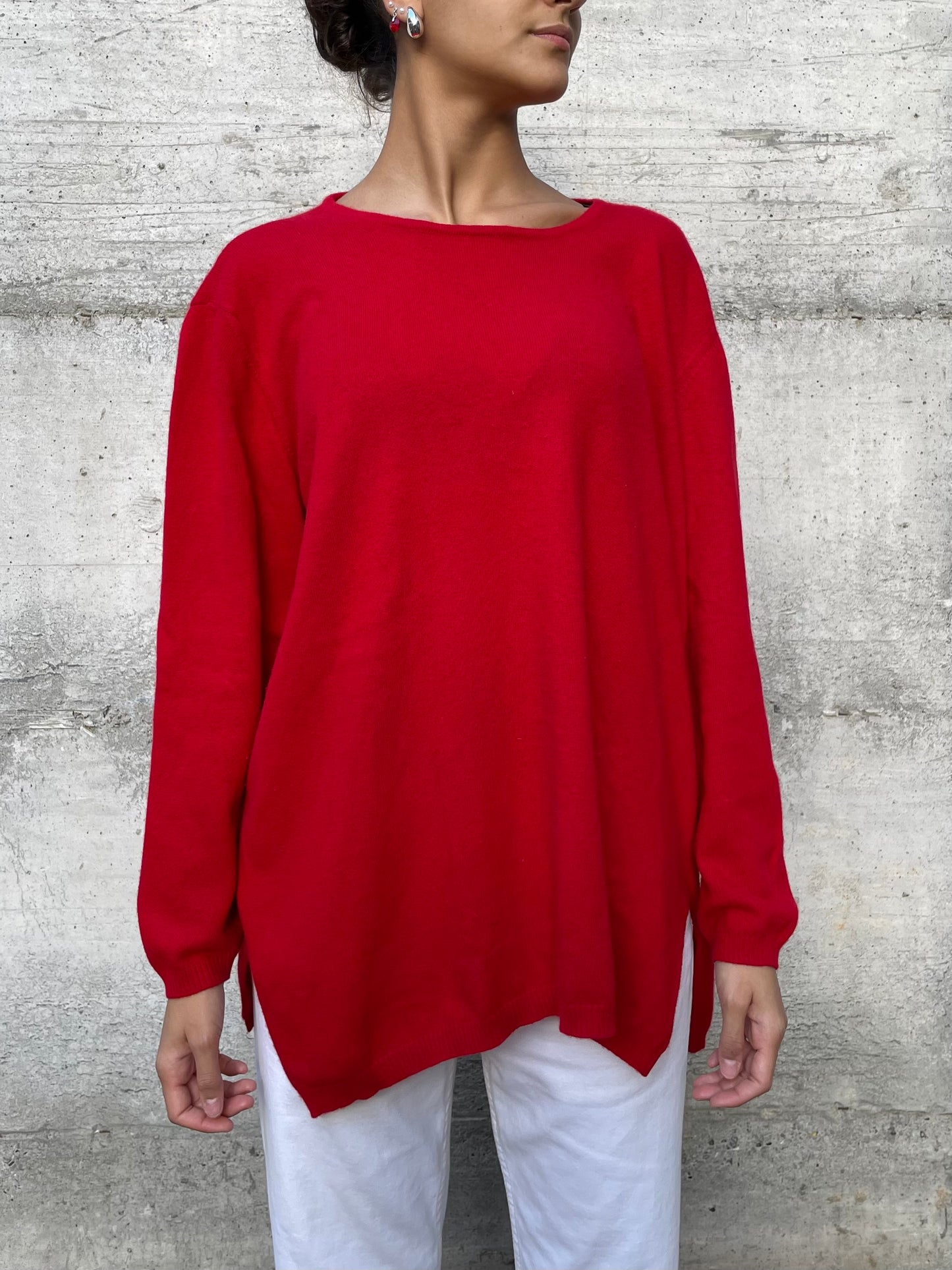 Maglione ampio 100% cashmere - taglia unica