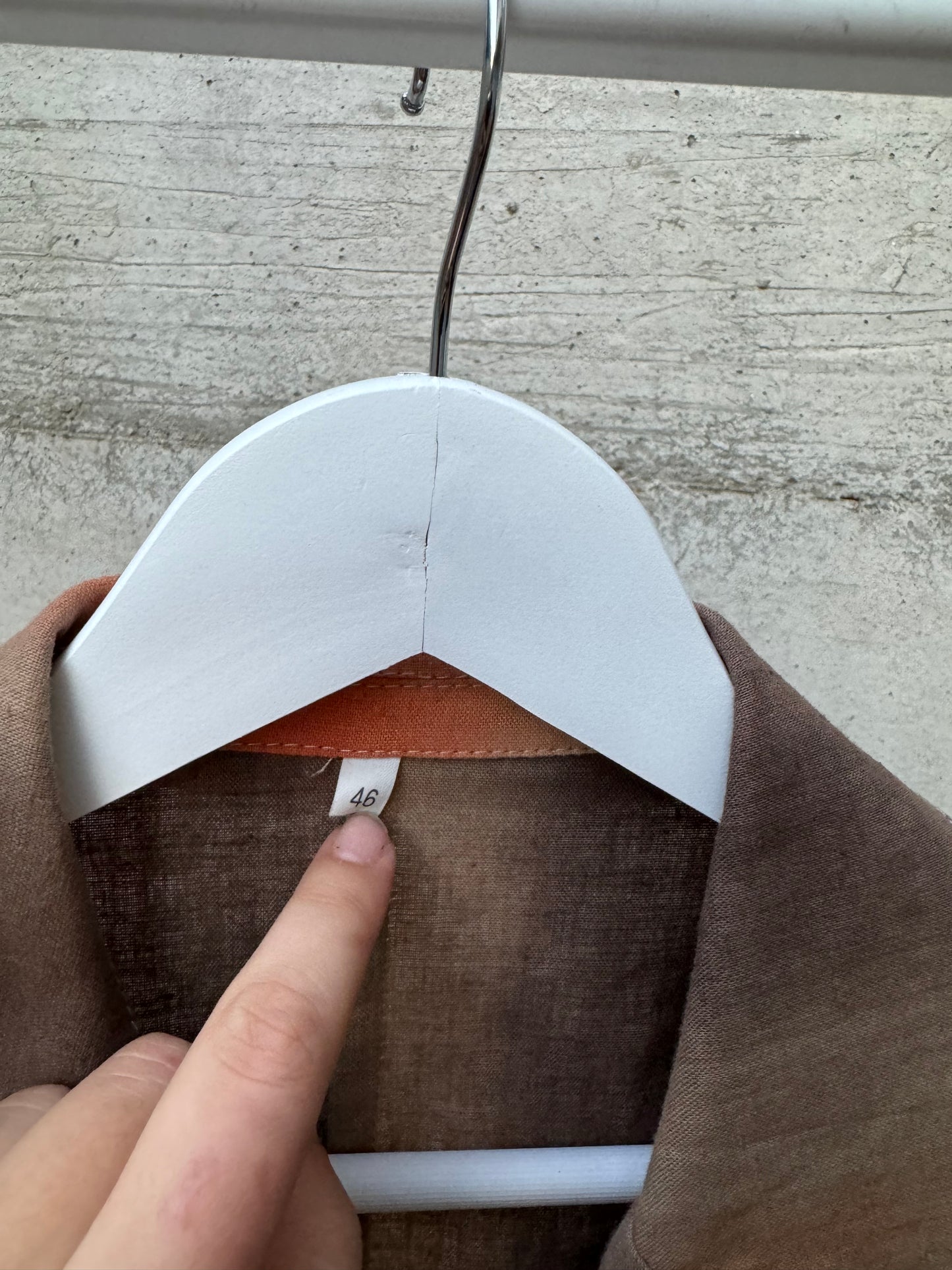 Blazer a manica corta sartoriale in misto lino e cotone