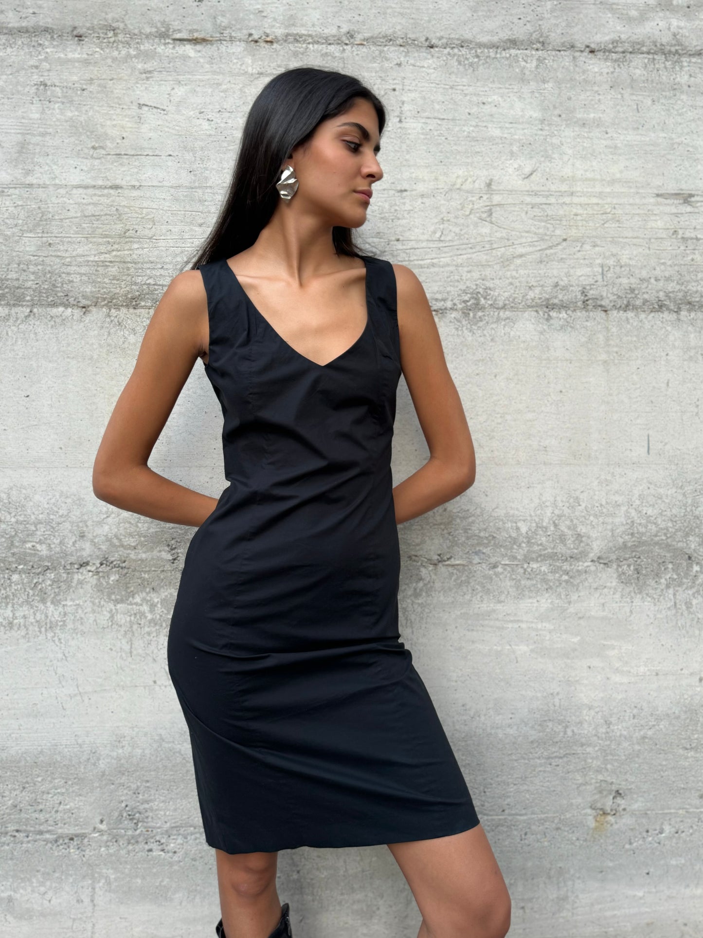 Tubino longuette in cotone, taglia 42it