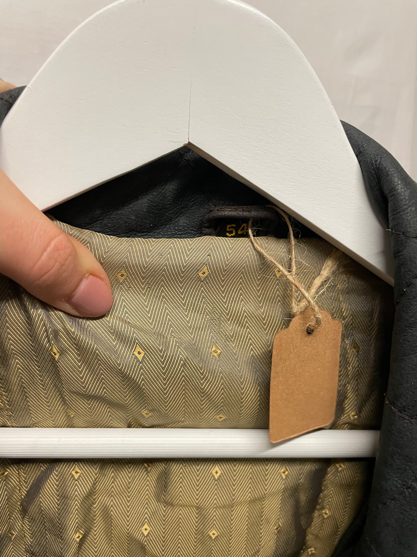 Bomber vinaccia vera pelle - L uomo