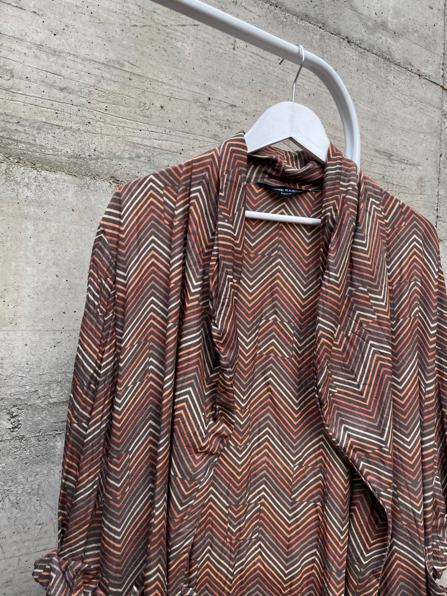 Vestaglia Pierre Cardin in crepe di seta - taglia unica