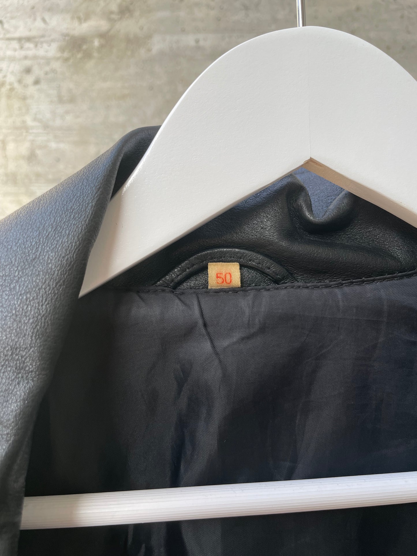 Giacca 80s vera pelle nera - inserti camoscio