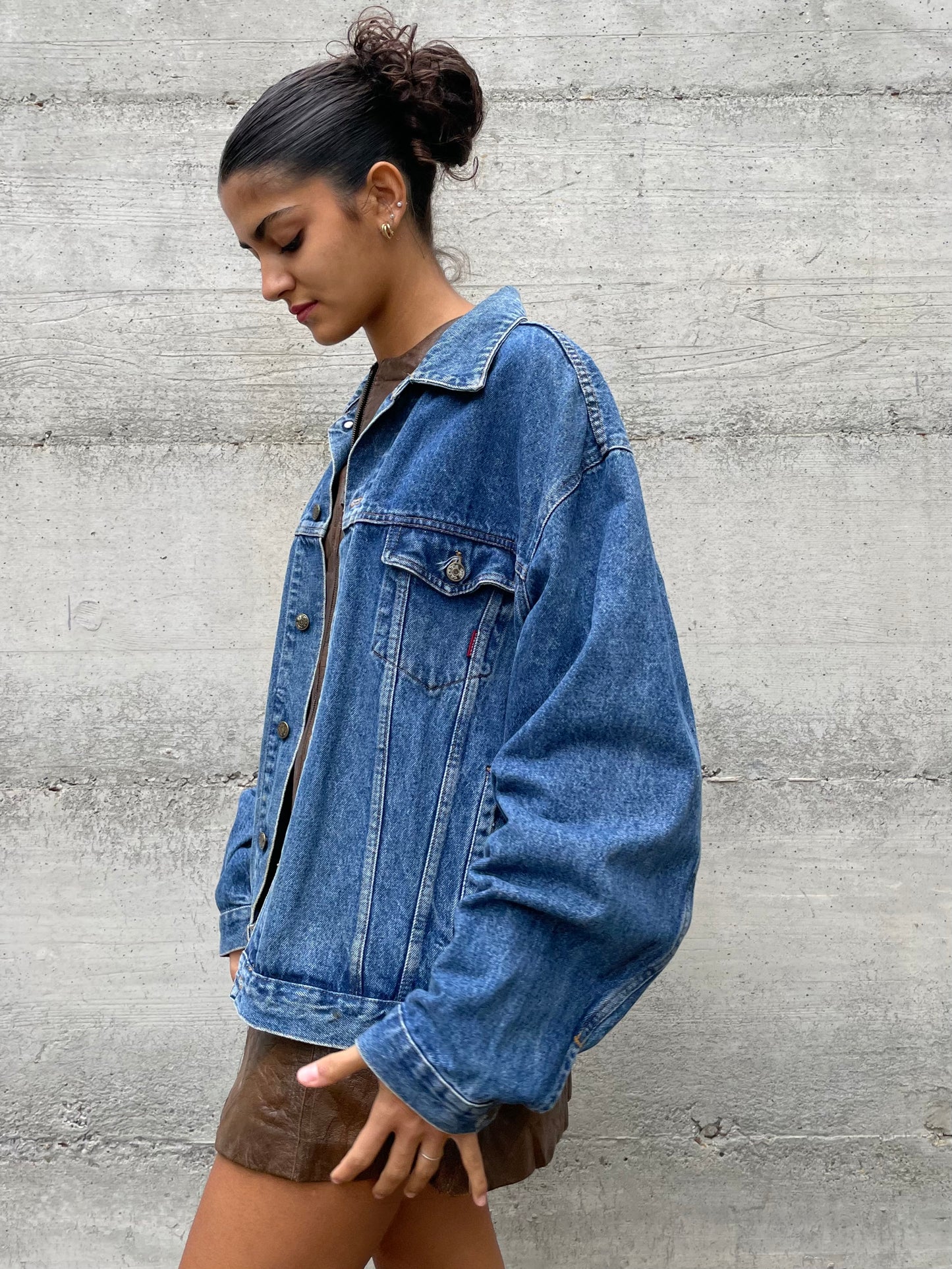 Giacca denim Carrera lavaggio medio - taglia XL