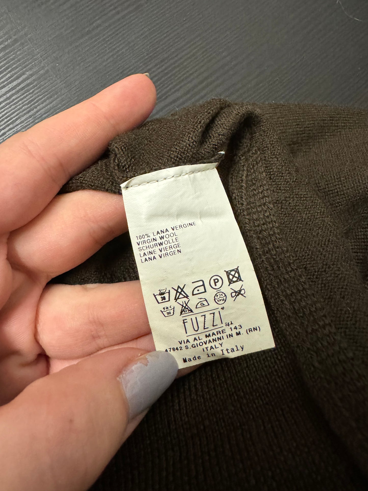 Maglioncino Pier Antonio Gaspari in pura lana vergine