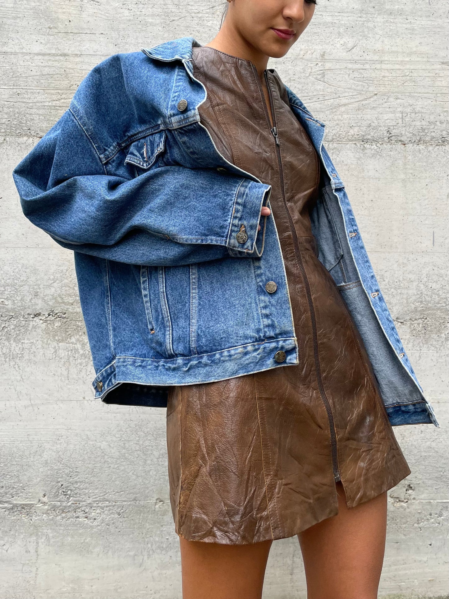 Giacca denim Carrera lavaggio medio - taglia XL