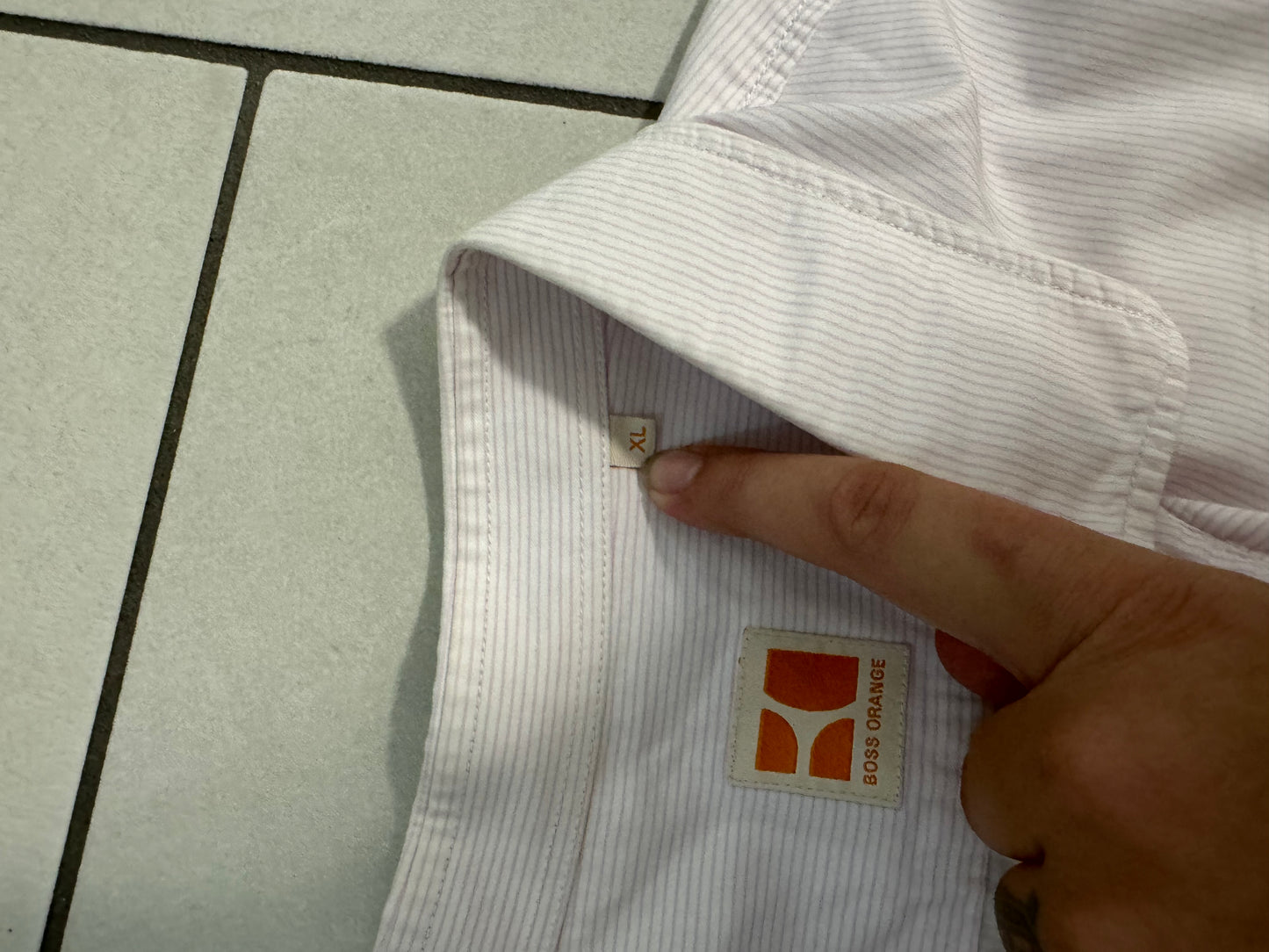 Camicia uomo Boss taglia XL