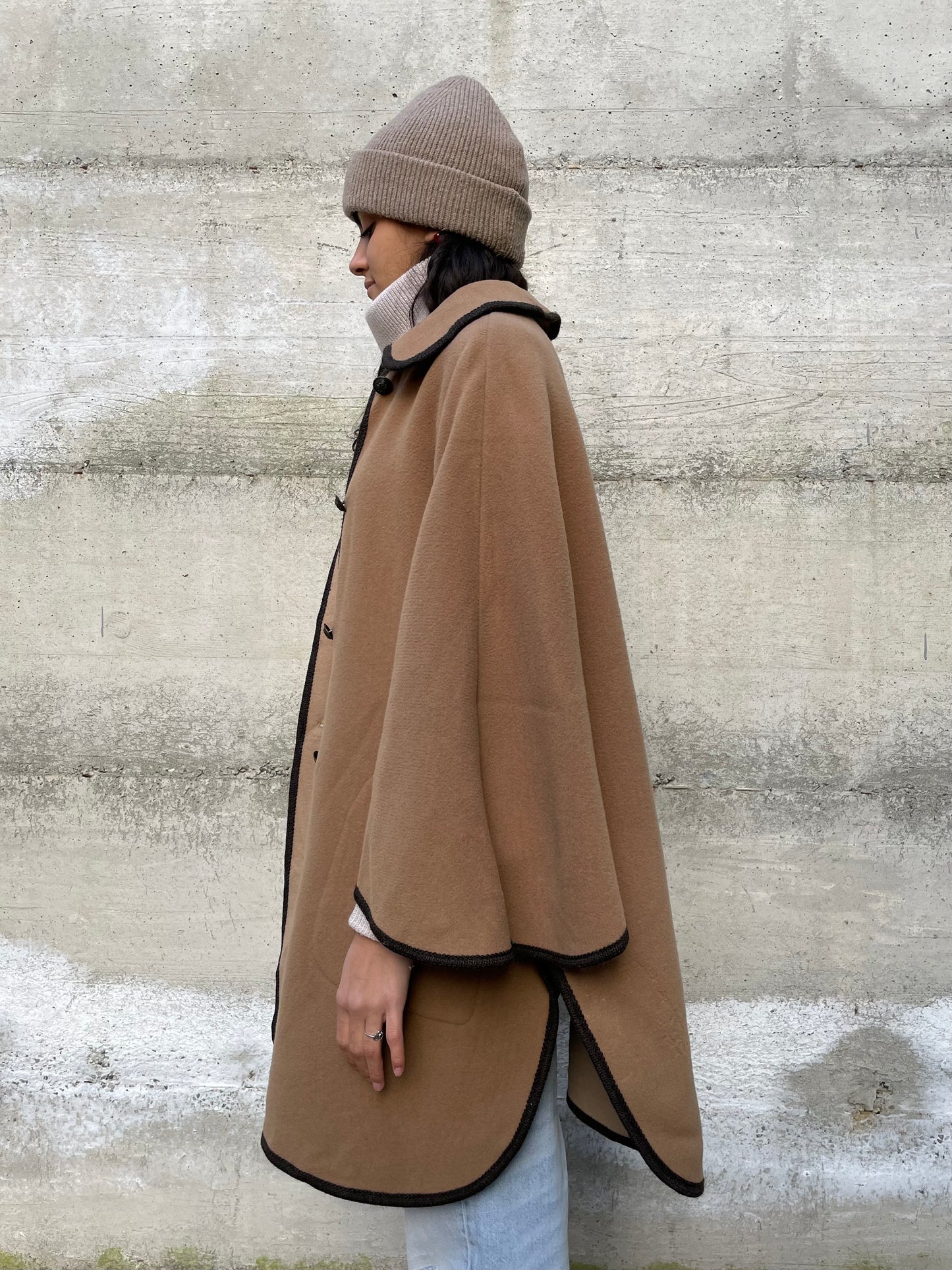 Mantella biscotto Steinbock 100% lana vergine