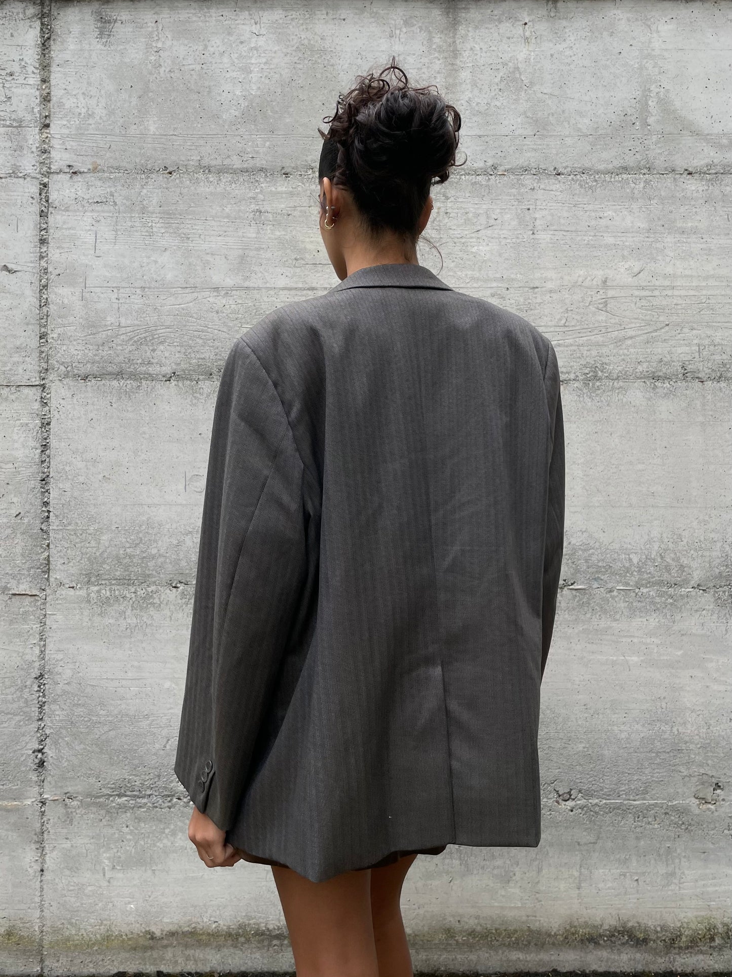 Blazer sartoriale monopetto pura lana vergine - taglia 48it uomo