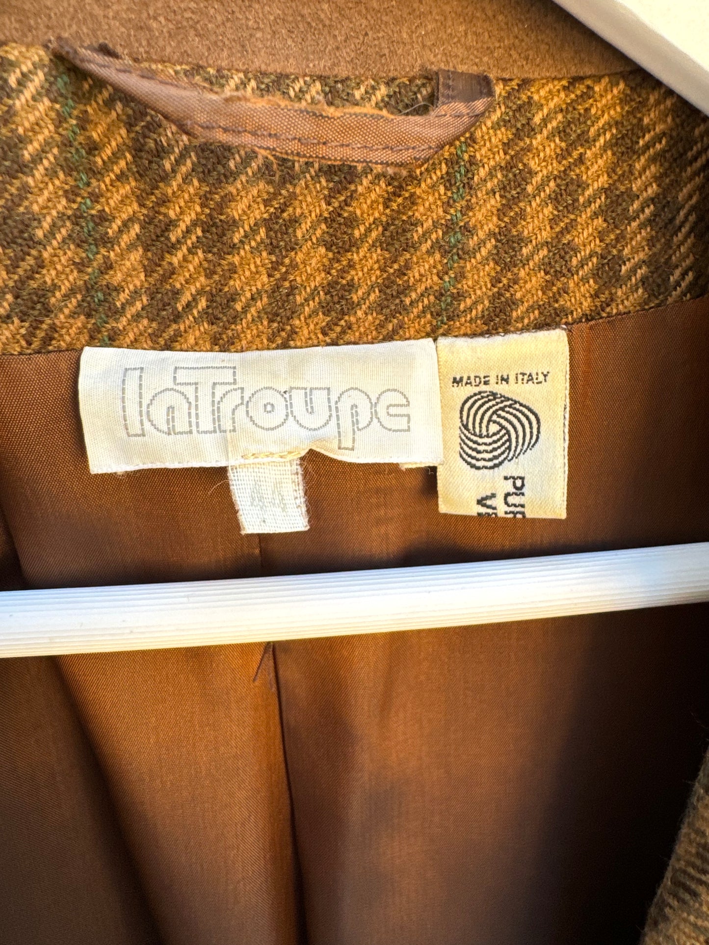 Blazer sartoriale donna in pura lana vergine, con colletto scamosciato