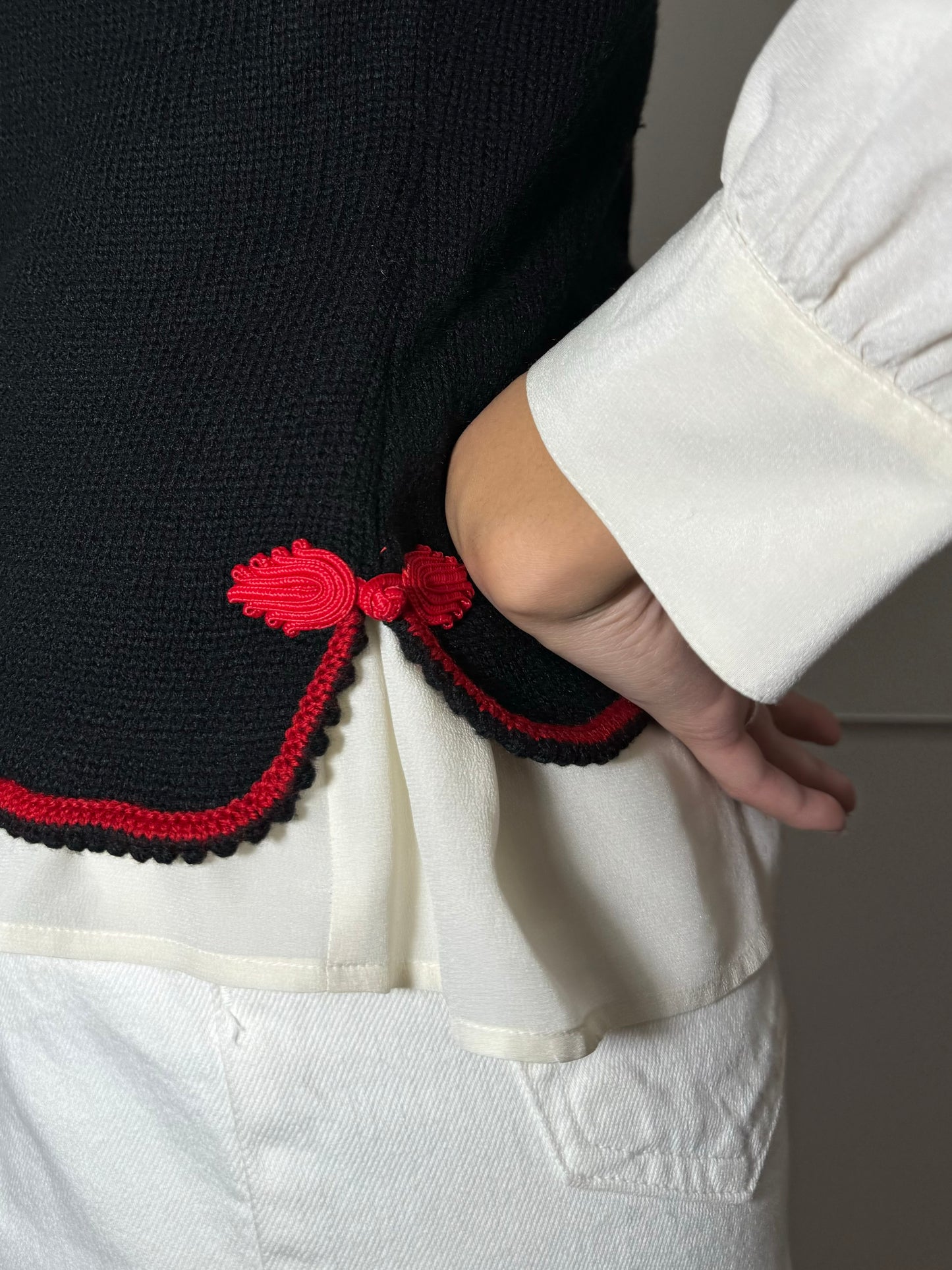 Gilet in maglia originale cinese