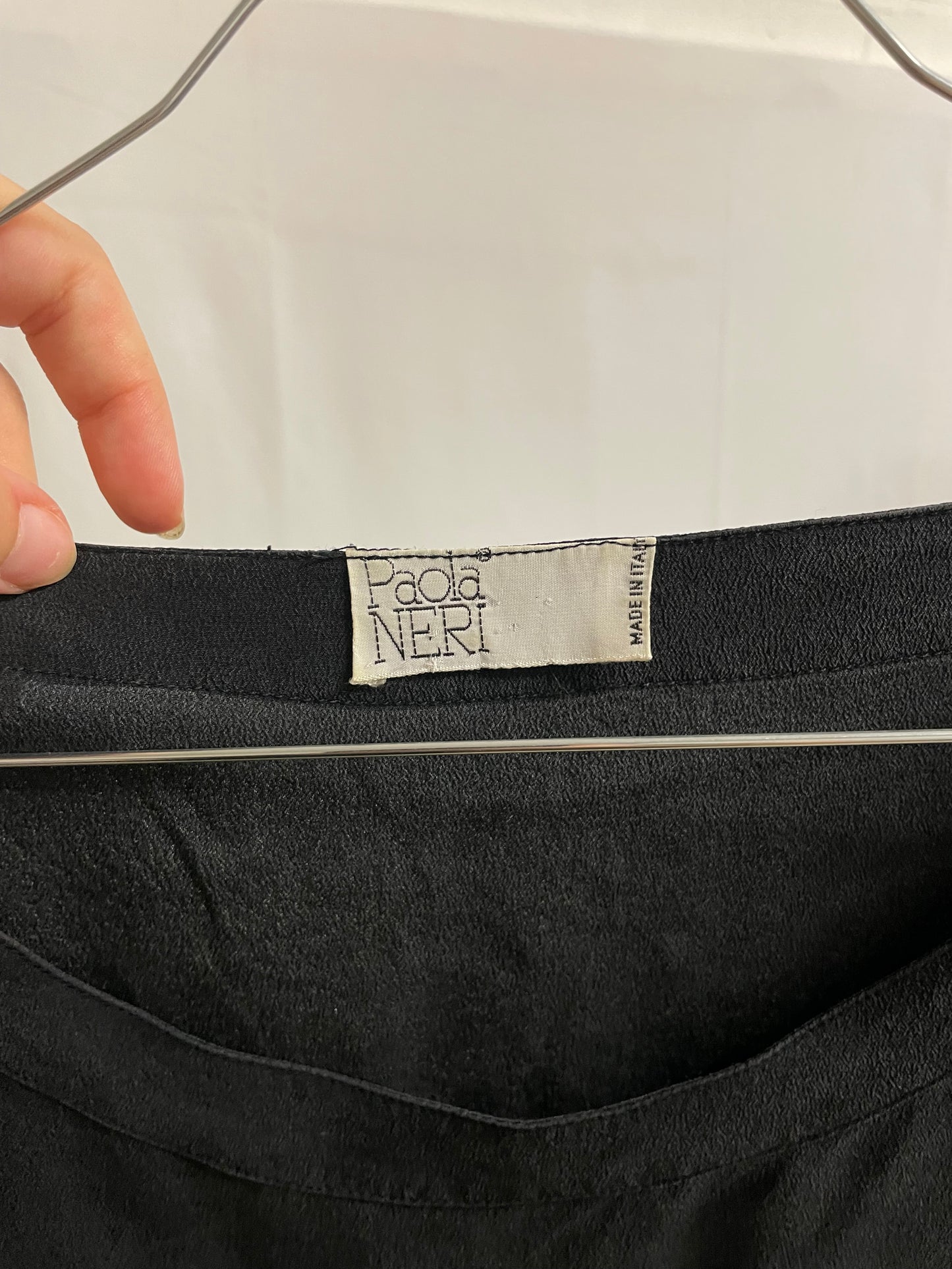 Top sartoriale 100% seta Paola Neri - taglia M