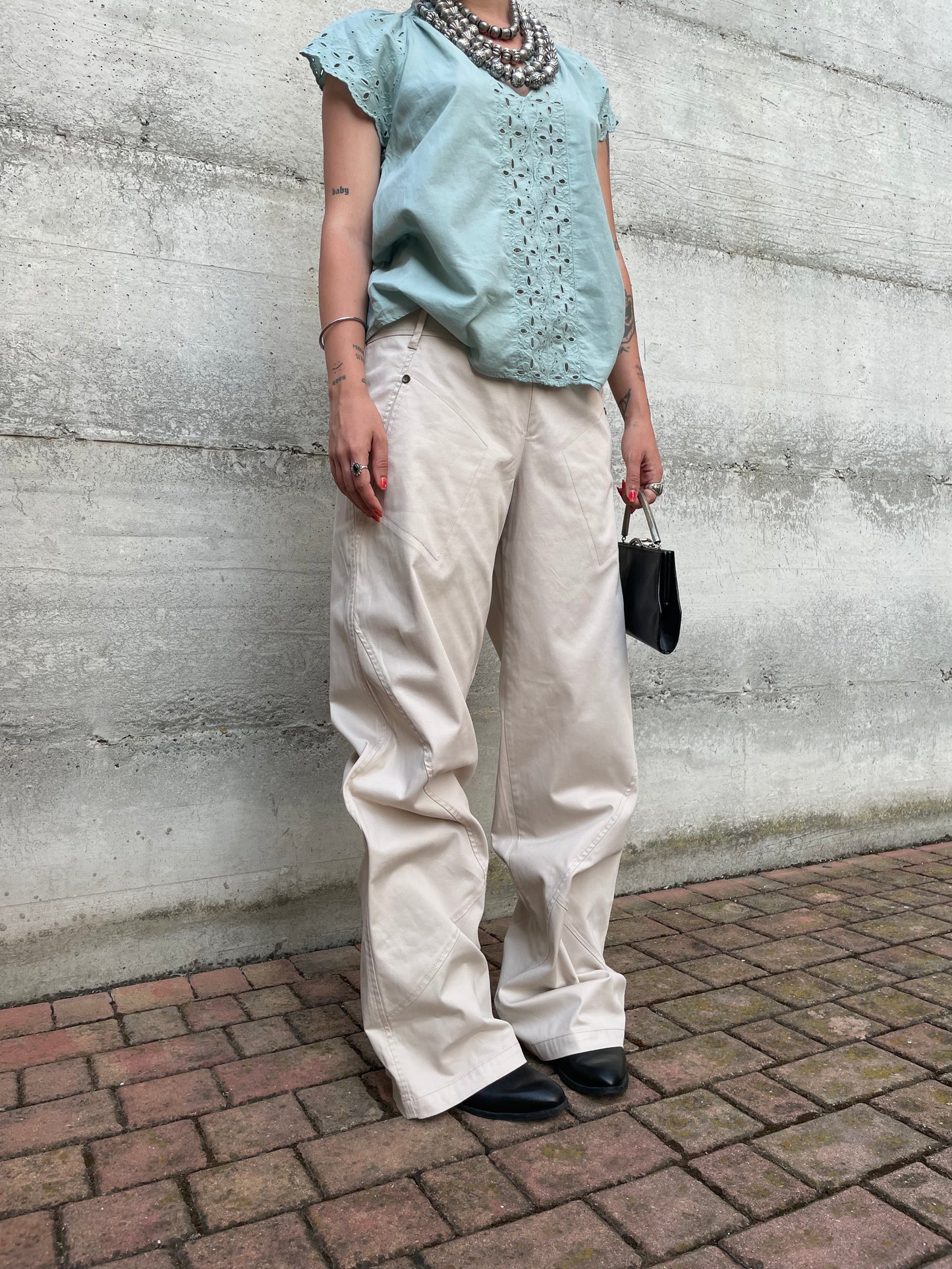 Il pantalone sabbia PERFETTO! 100% cotone, taglia M