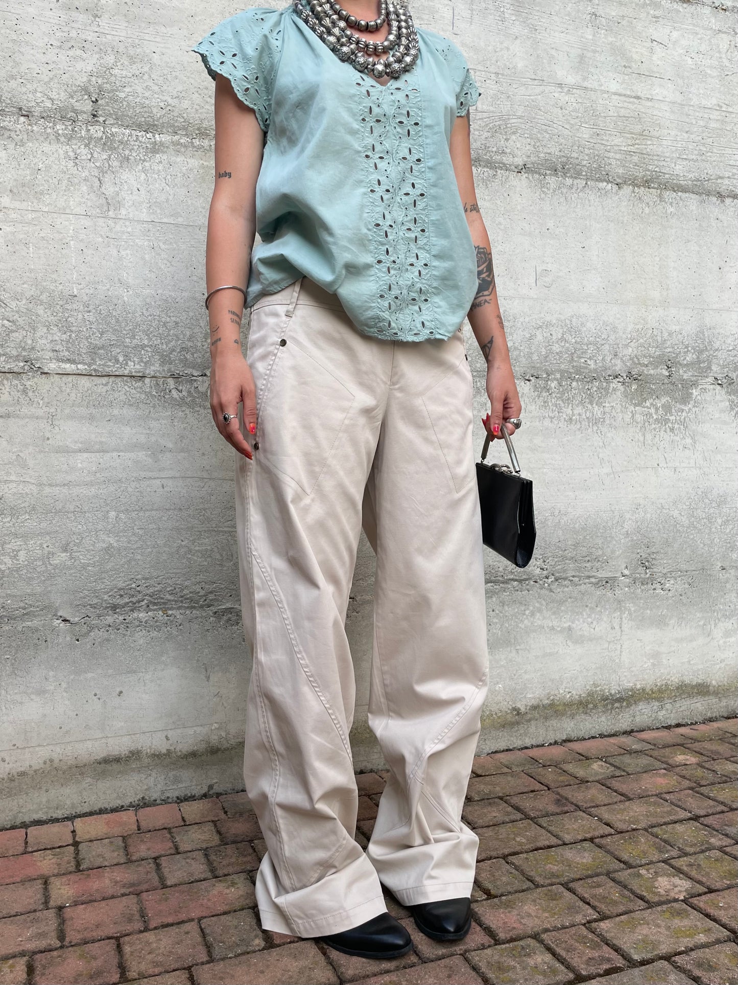 Il pantalone sabbia PERFETTO! 100% cotone, taglia M