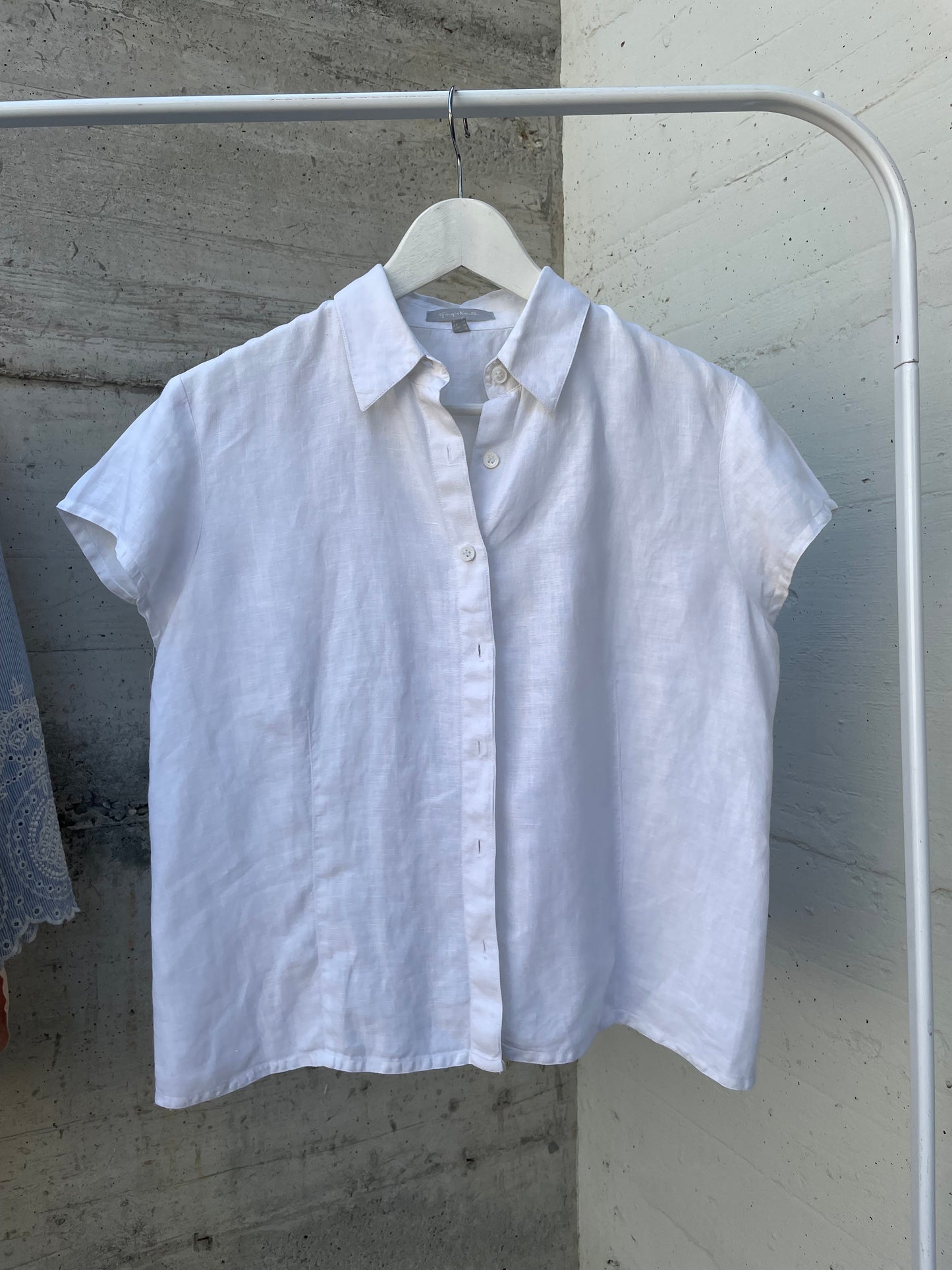 Camicetta 100% lino bianca - taglia S