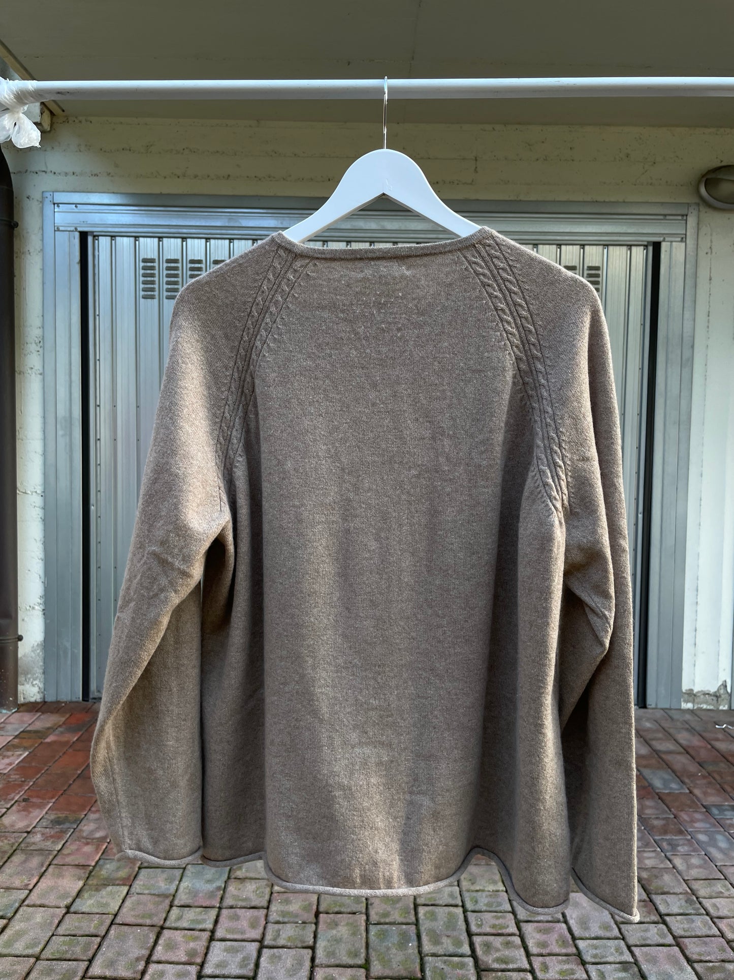 Maglione ampio Egon Fustemberg 100% cashmere - taglia L