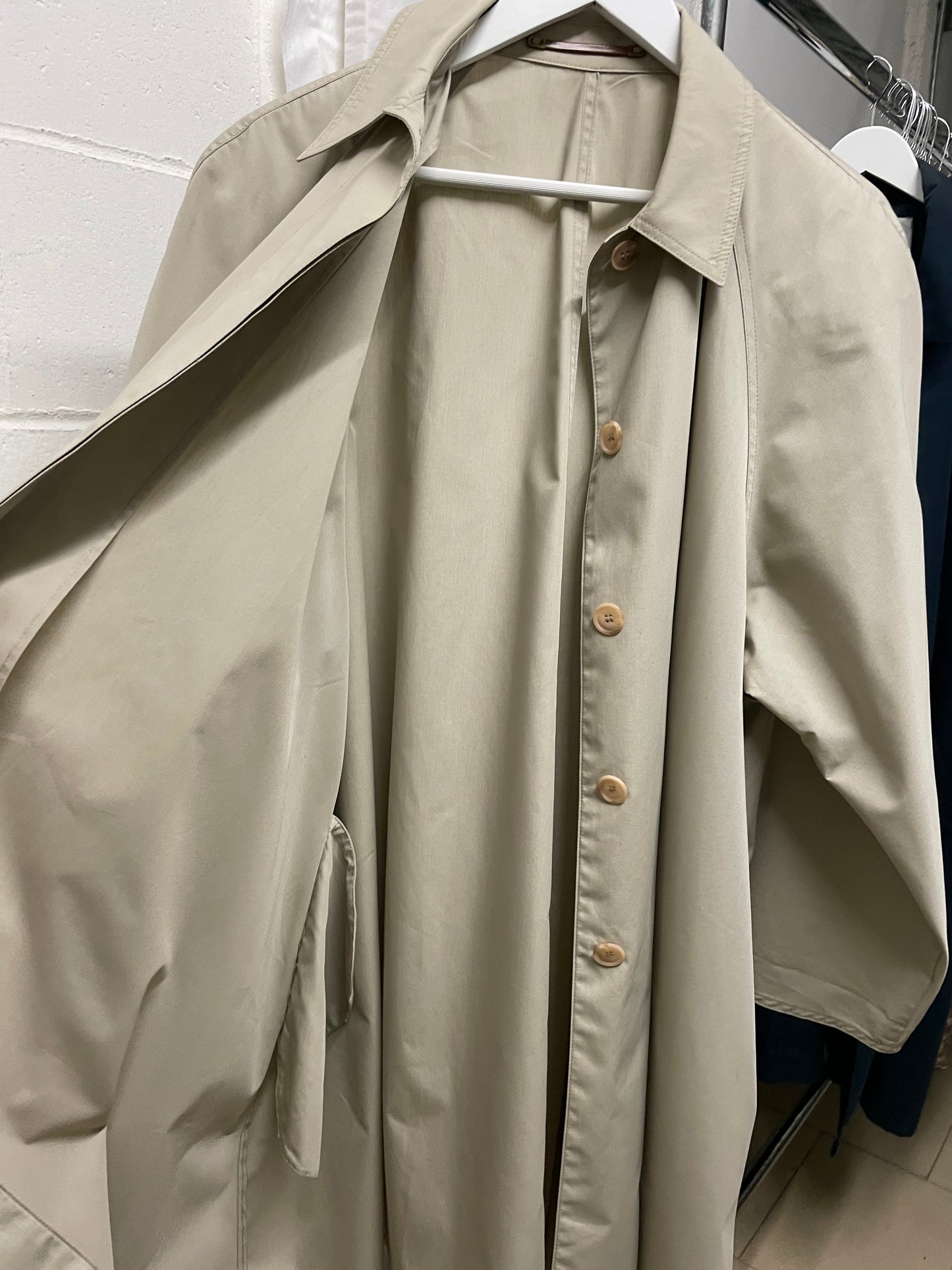 Trenchcoat cotone sabbia Preca - L