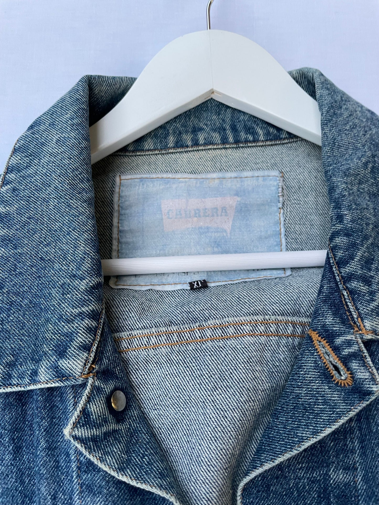 Giacca denim Carrera lavaggio medio - taglia XL