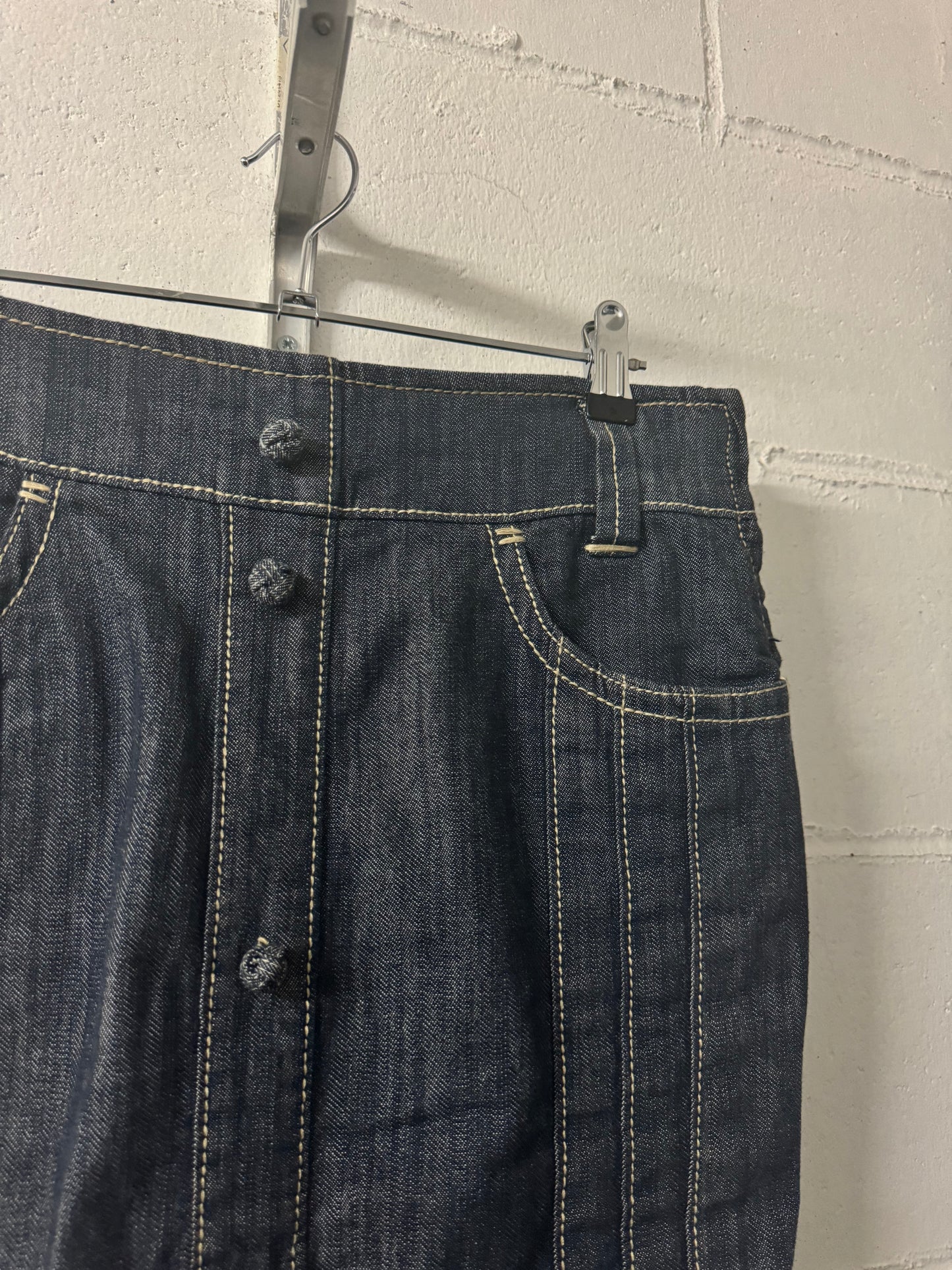 Gonna midi a sirena Stefanel Y2K