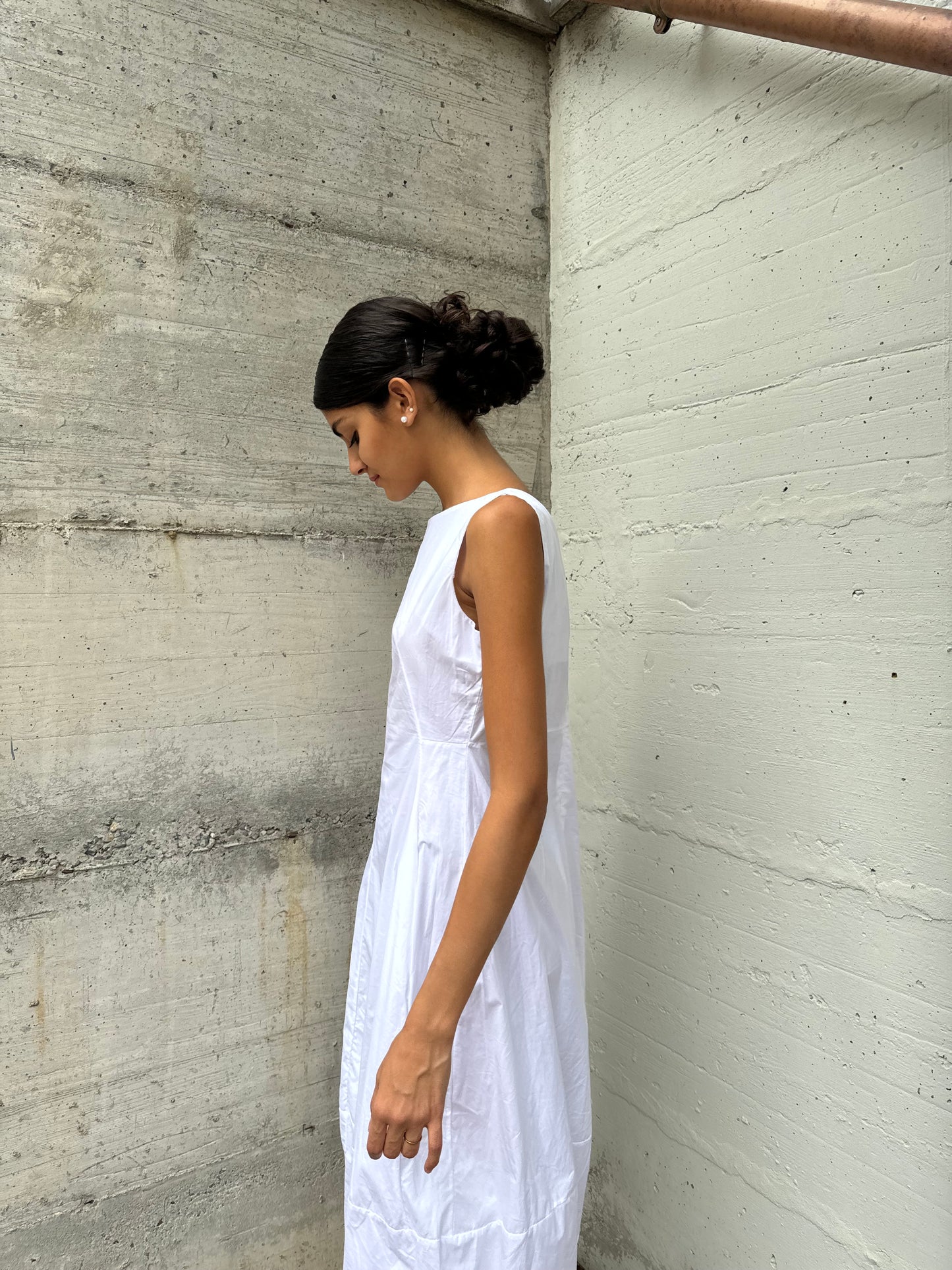 Abito midi 100% cotone, taglia S