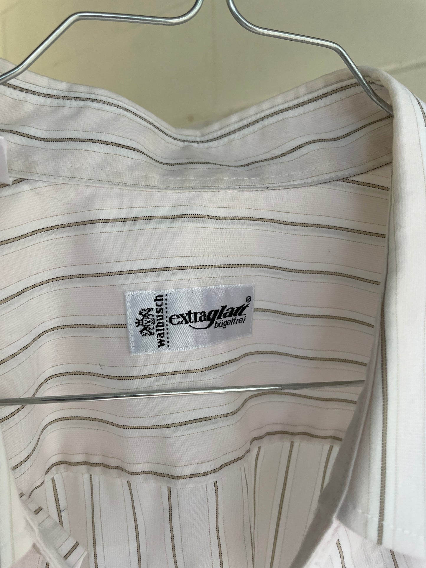 Camicia oversize striped 100% cotone