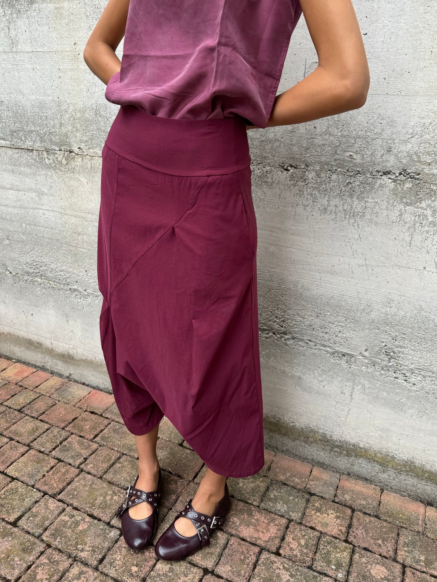 Pantagonna vinaccia in misto viscosa, taglia M