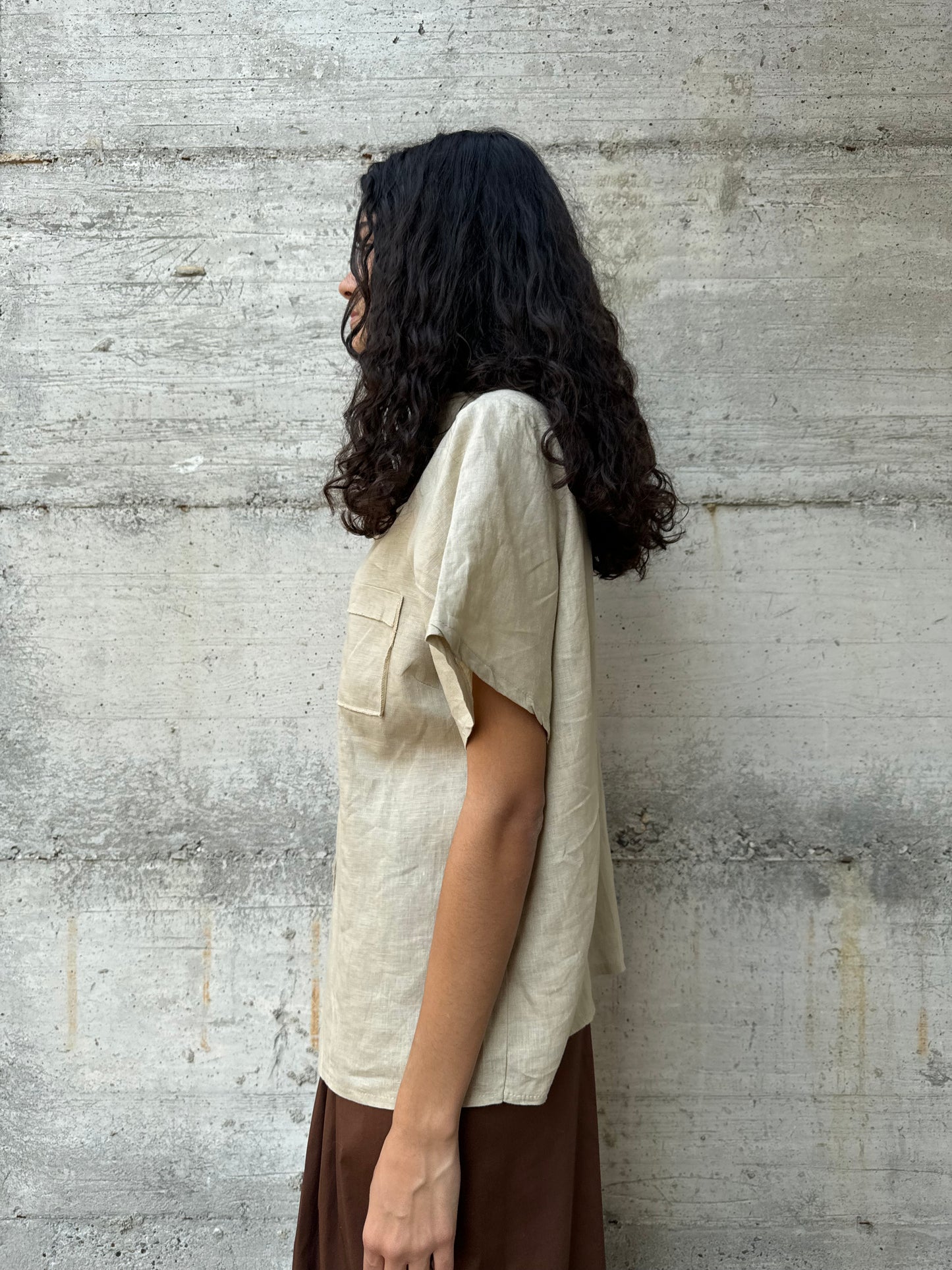 Camicia sartoriale 100% lino