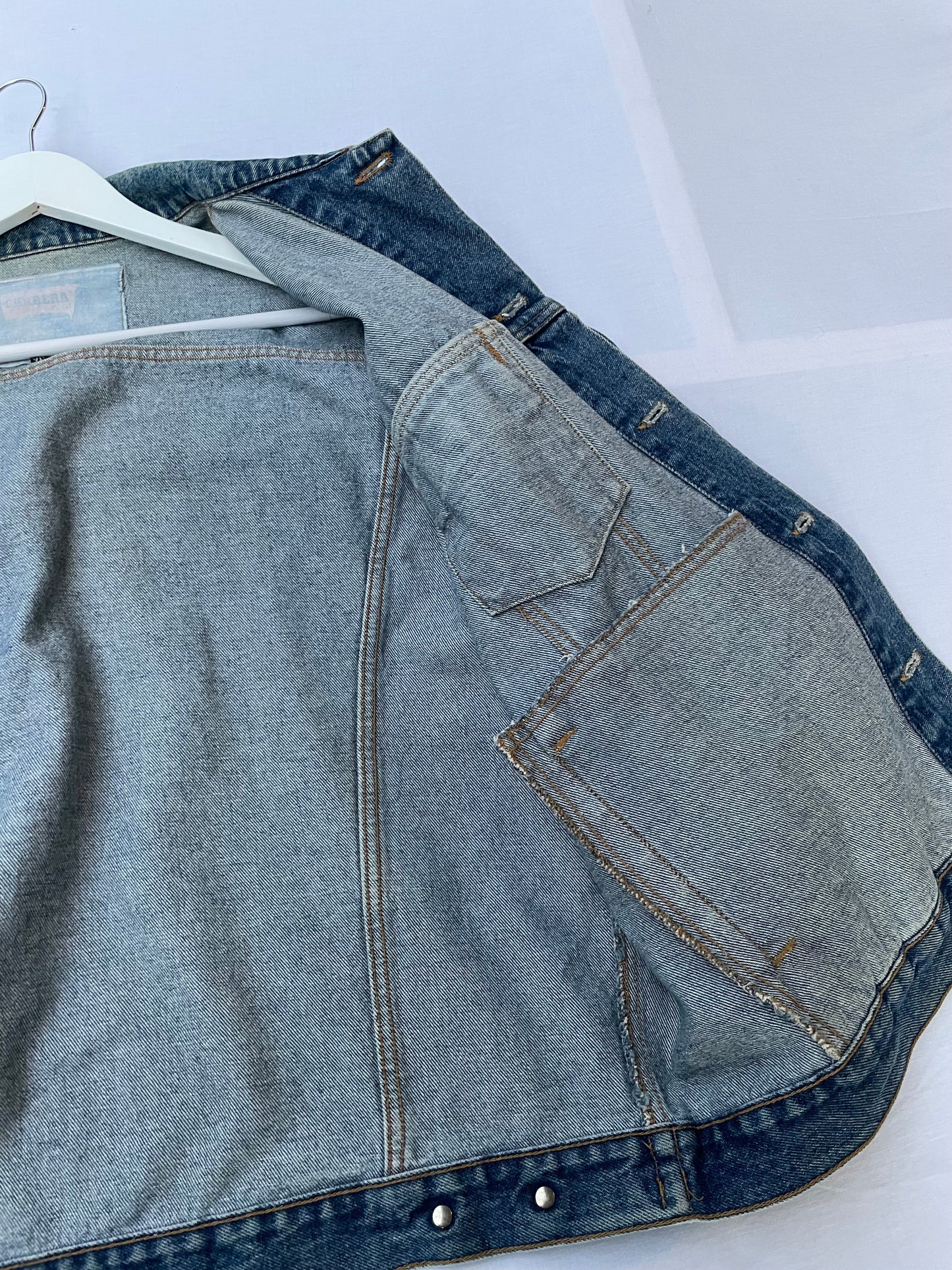Giacca denim Carrera lavaggio medio - taglia XL