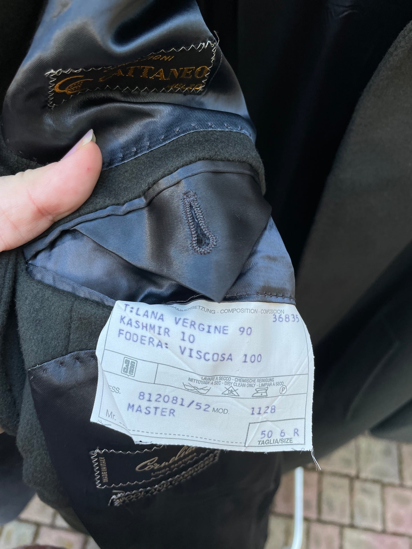 Maglione crochet handmade in lana